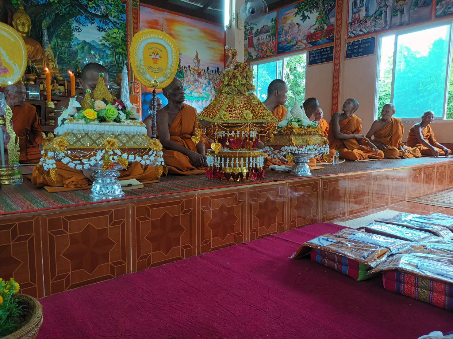 ภาพร่วมพิธีกรรมวัดบ้านงิ้ว