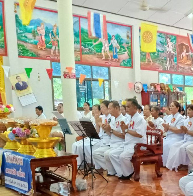 ภาพกล่าวคำถวายกฐินวัดดงขวาง