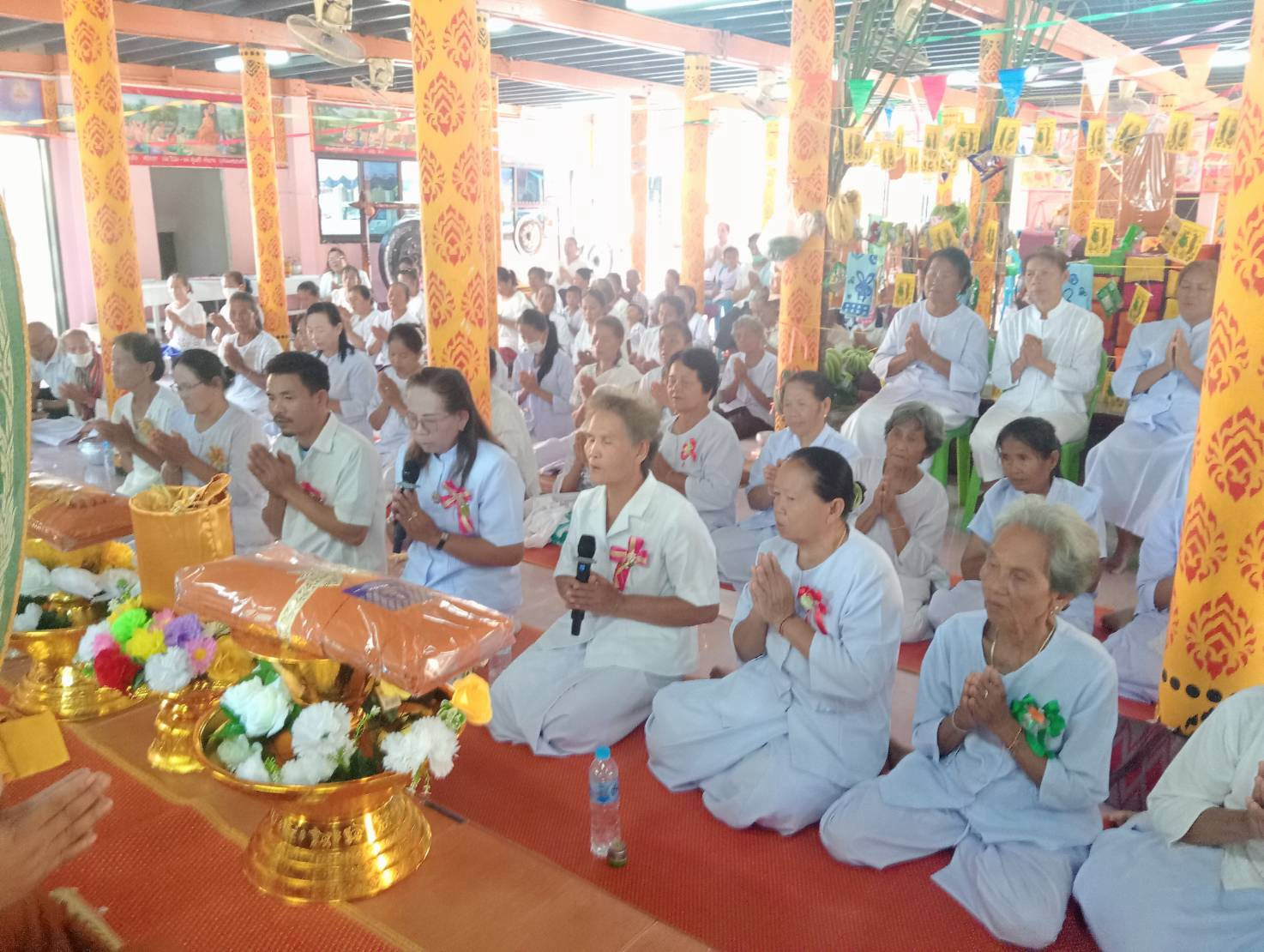 ภาพกล่าวคำถวายกฐินวัดบูรพาราม