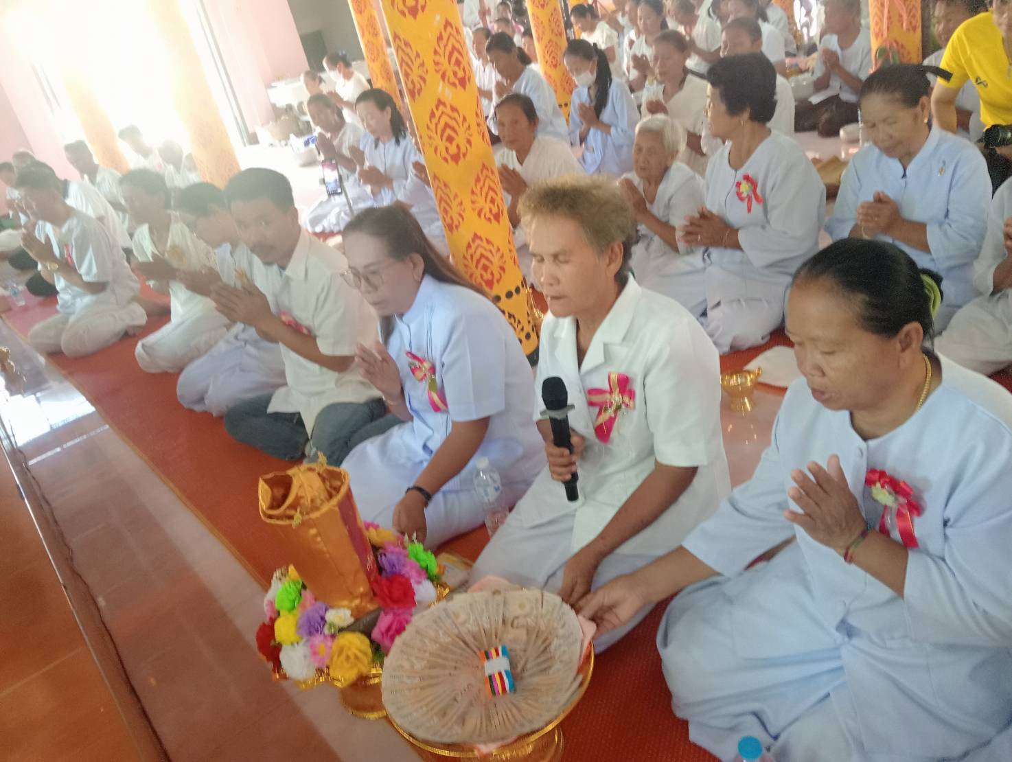 ภาพร่วมพิธีกรรมวัดบูรพาราม