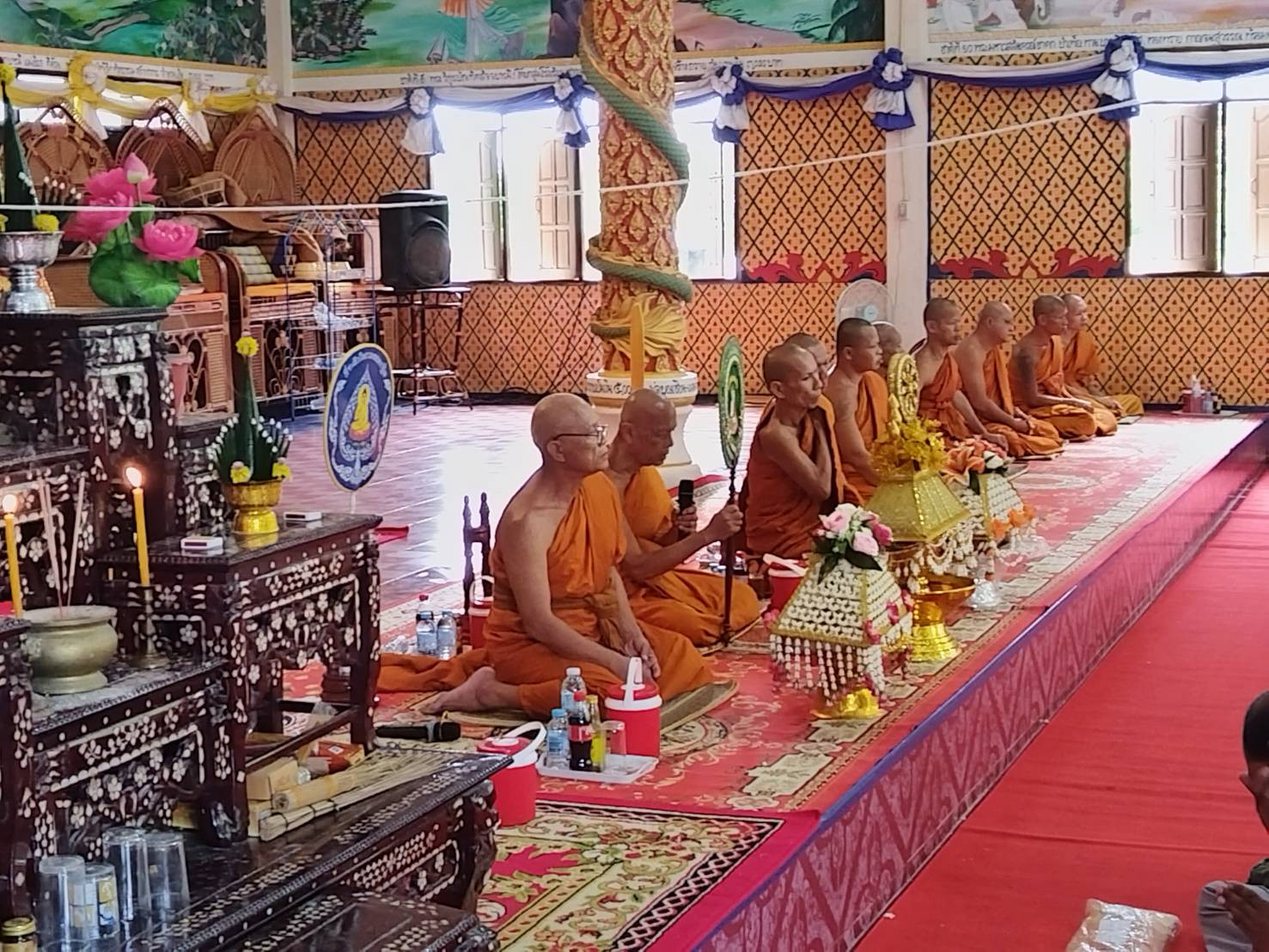 ภาพร่วมพิธีกรรมวัดบ้านเหล่าตำแย