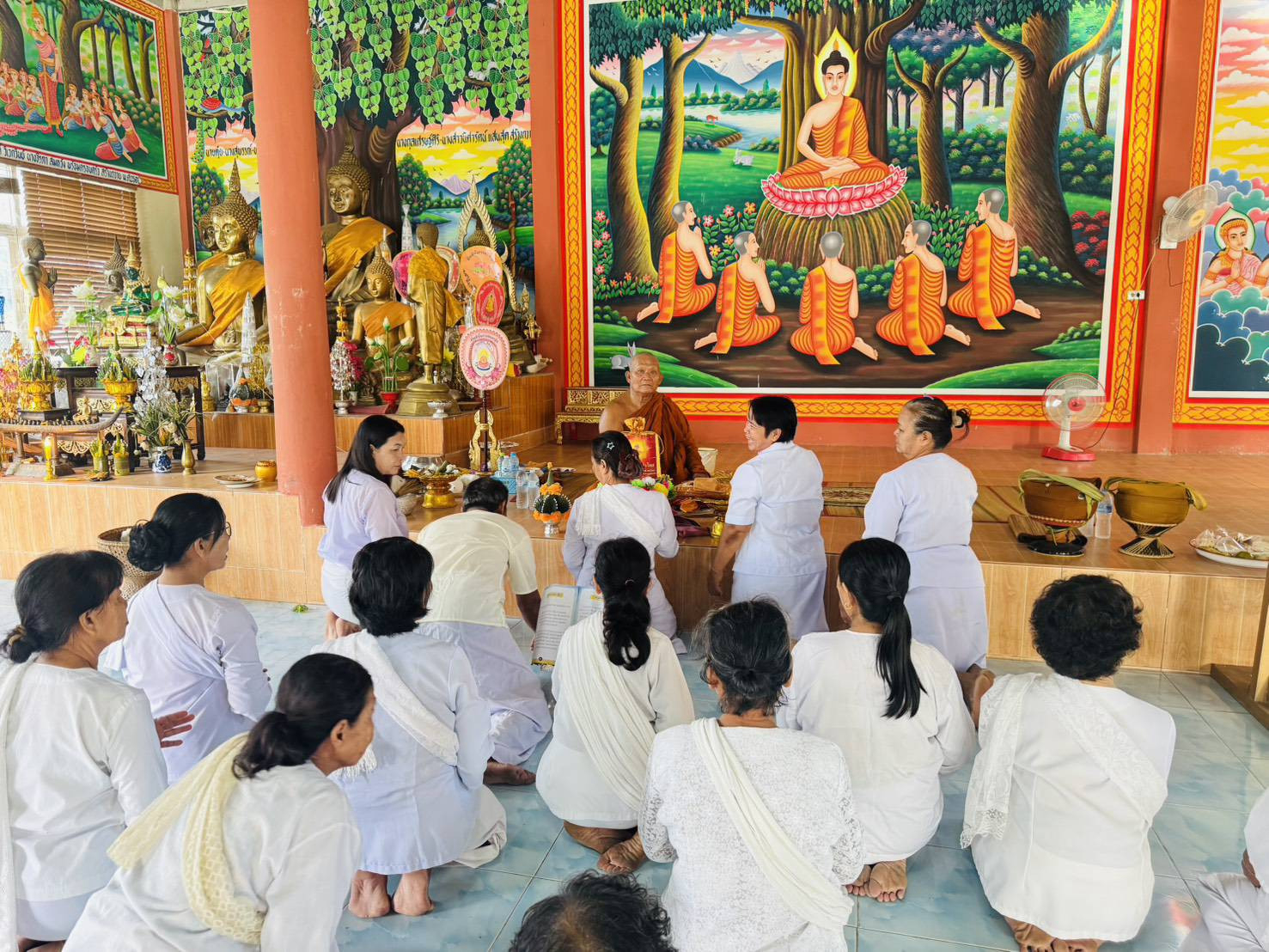 ภาพร่วมพิธีกรรมวัดบ้านดอนกระยอม