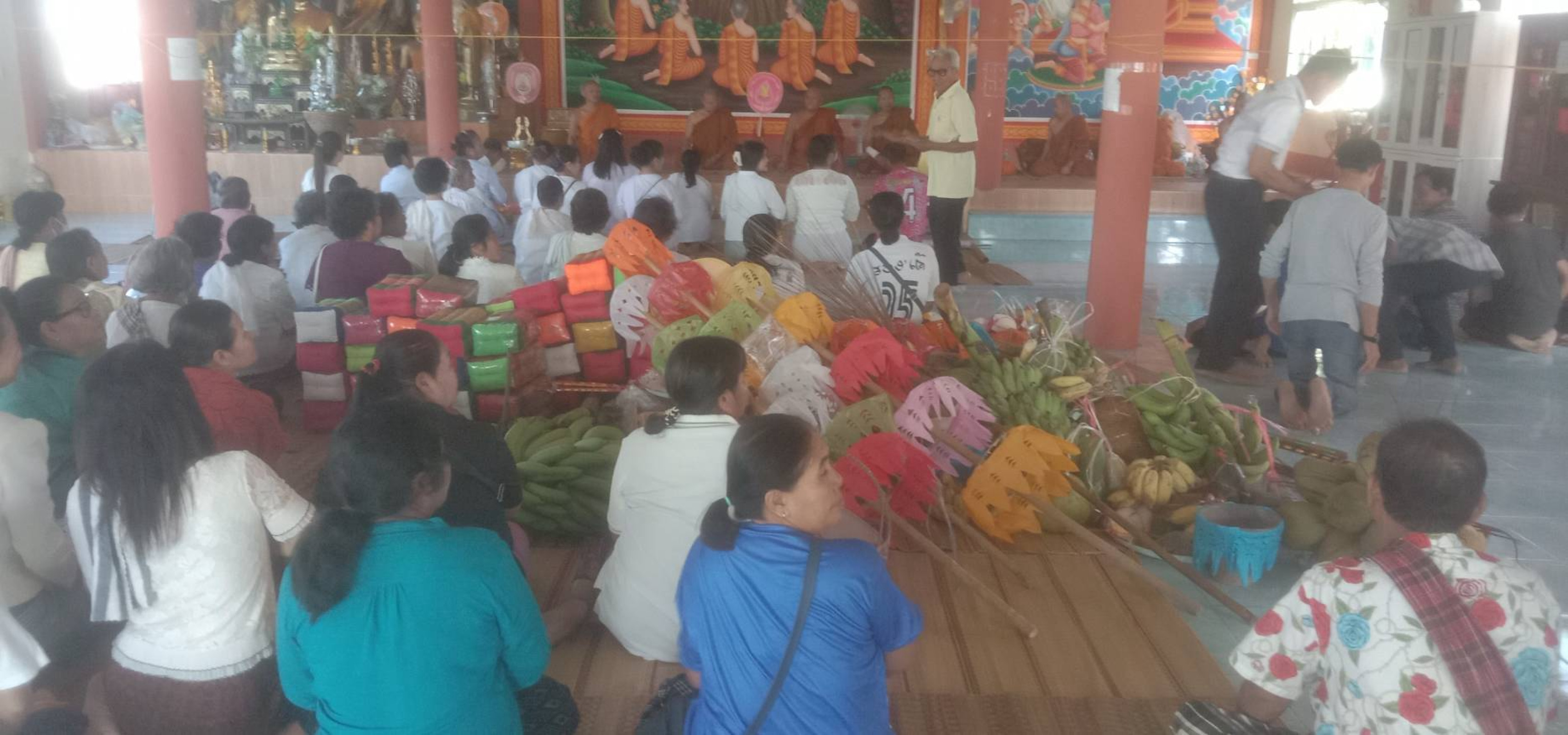 ภาพร่วมพิธีกรรมวัดบ้านดอนกระยอม