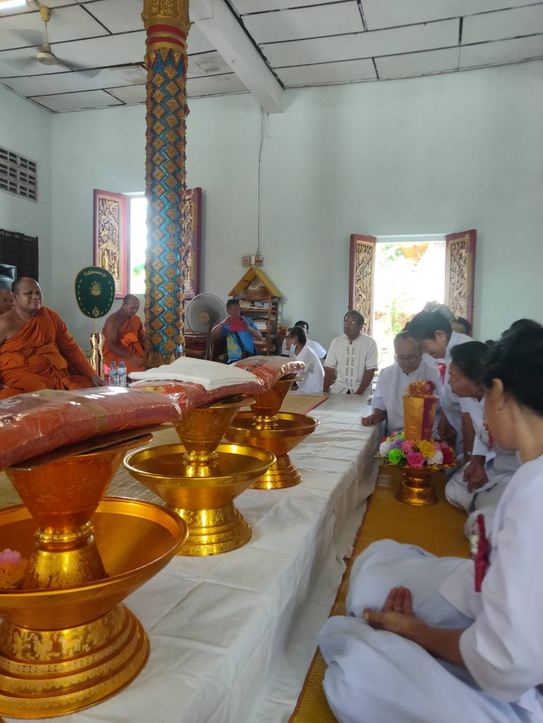 ภาพร่วมพิธีกรรมวัดโคกสว่าง