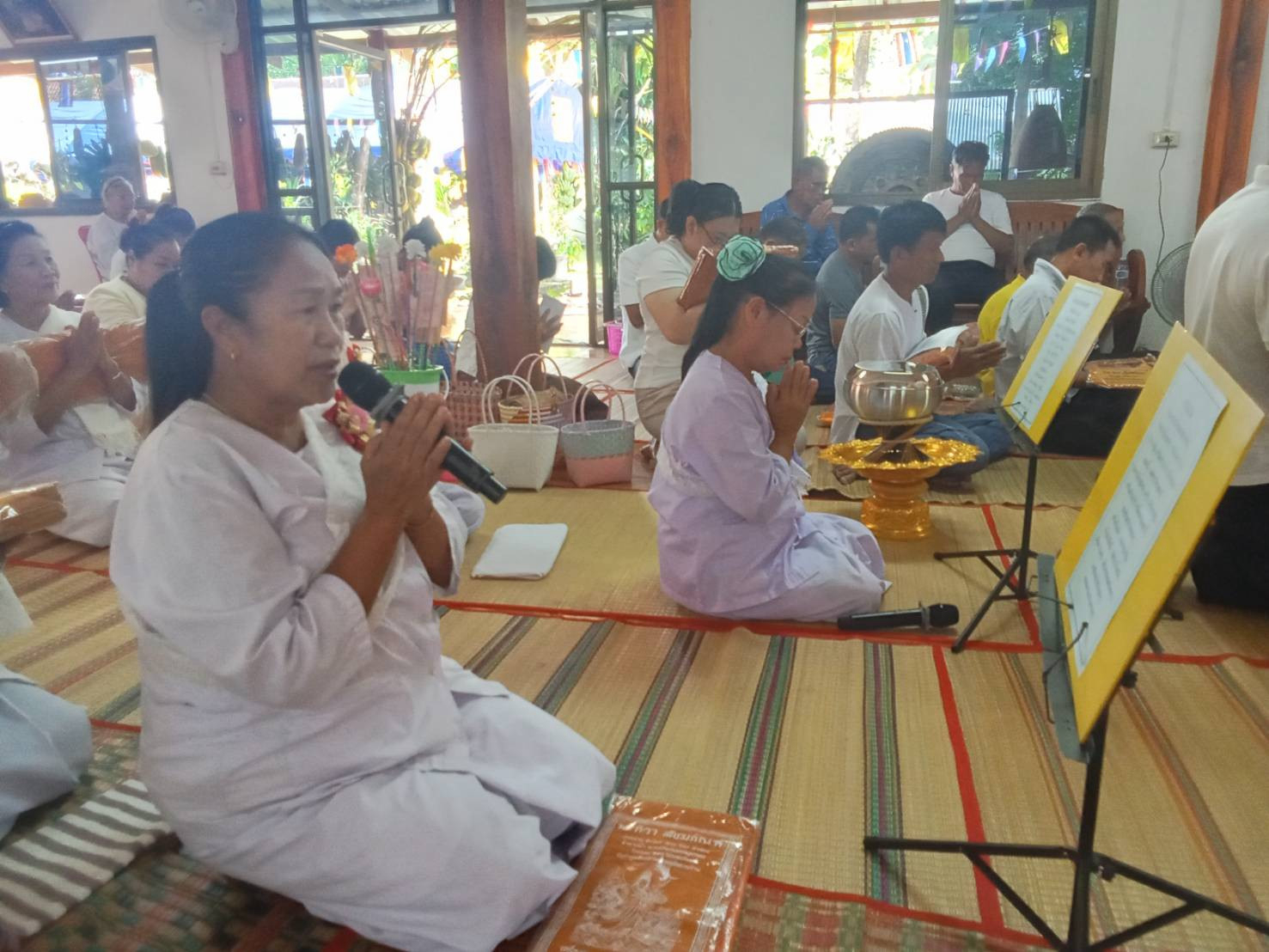 ภาพกล่าวคำถวายกฐินวัดวิเวการาม