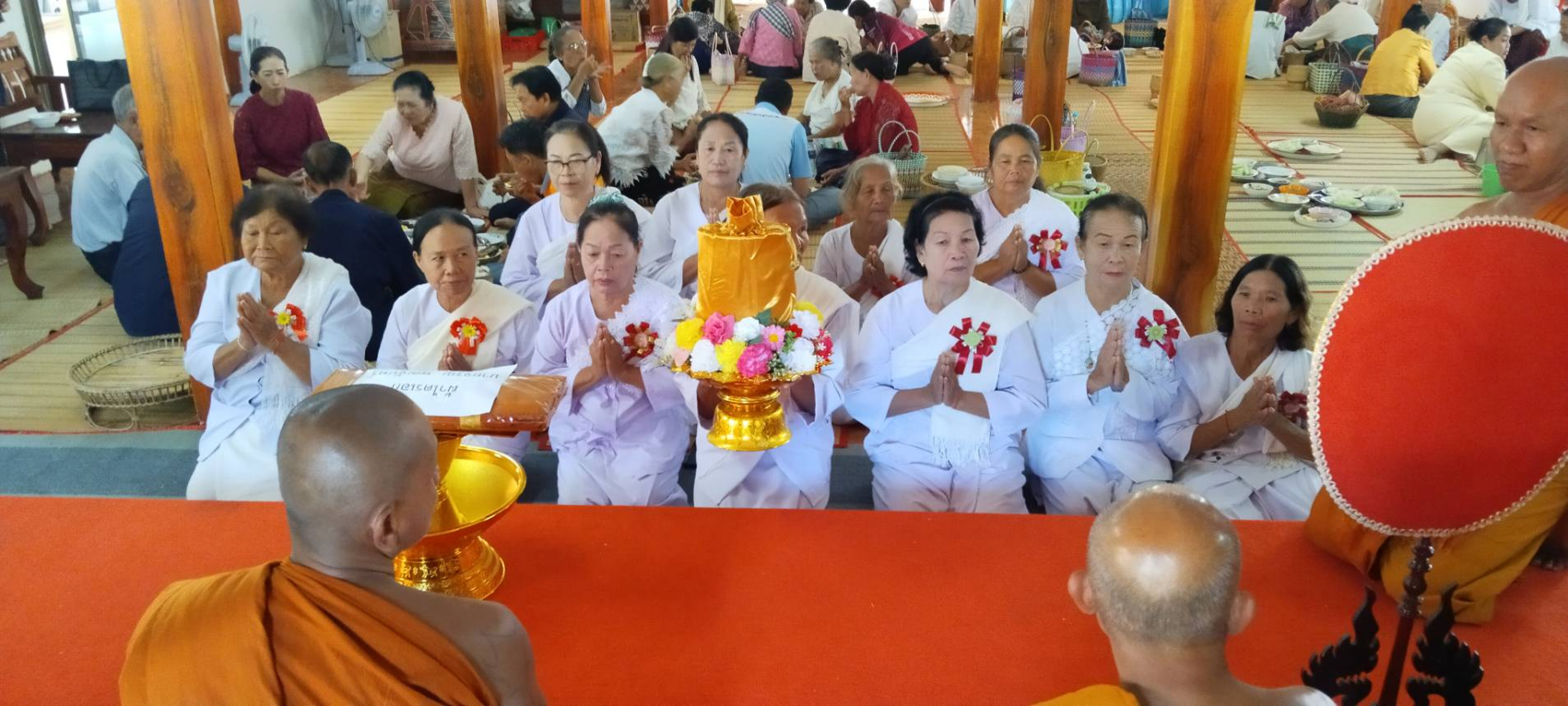 ภาพร่วมพิธีกรรมวัดวิเวการาม