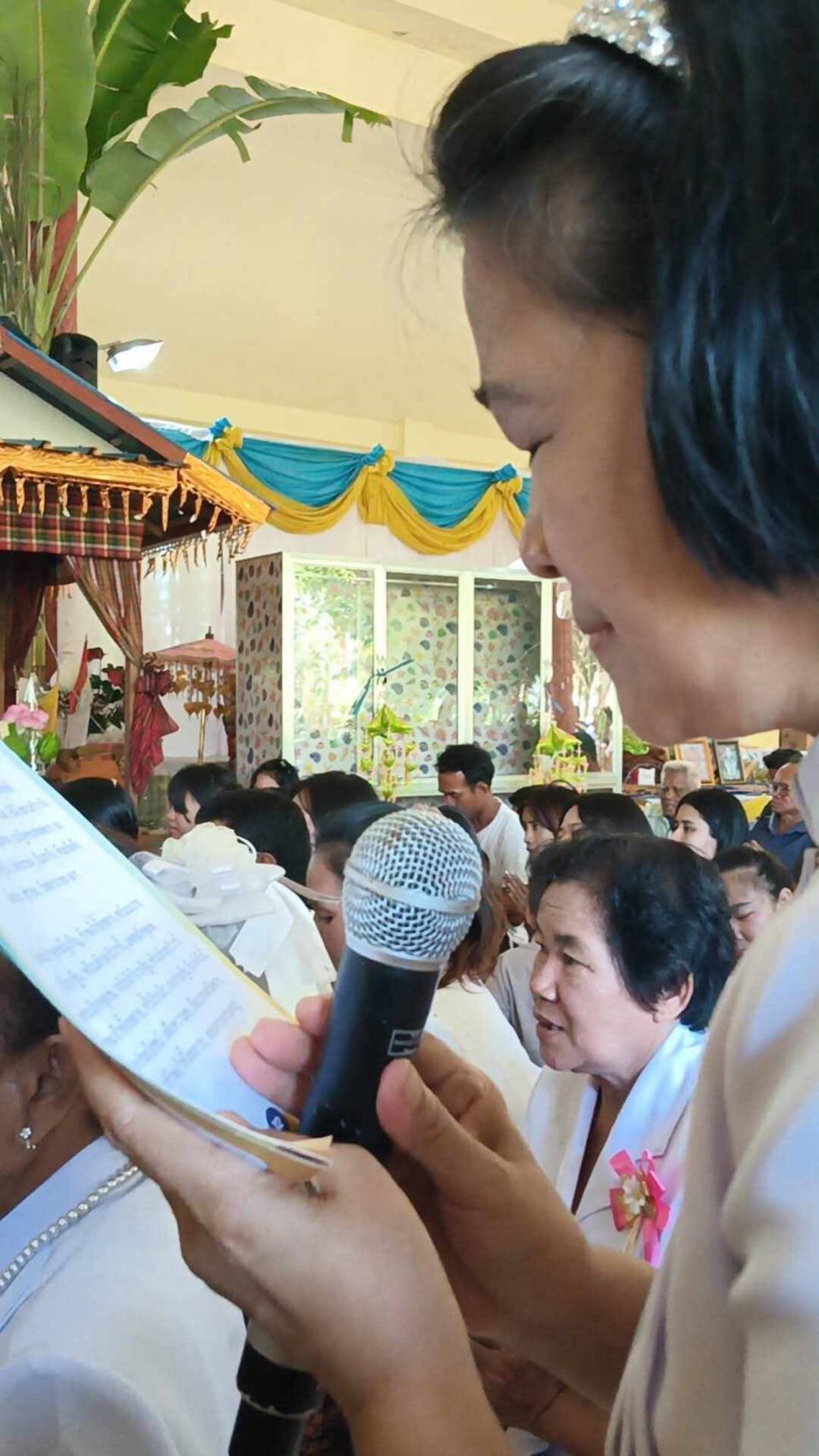 ภาพร่วมพิธีกรรมวัดหนองแหน