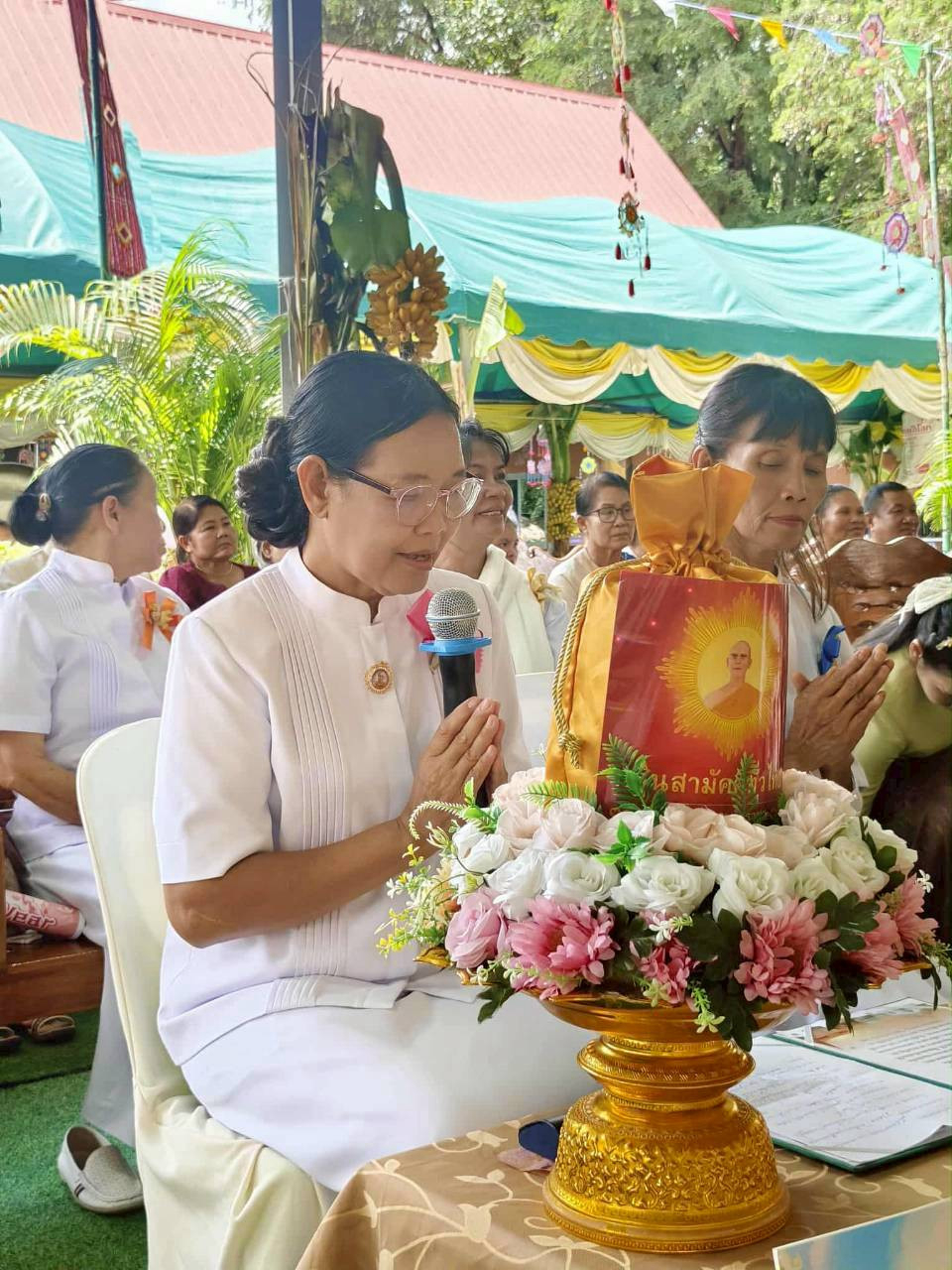 ภาพกล่าวคำถวายกฐินวัดศิริสว่าง