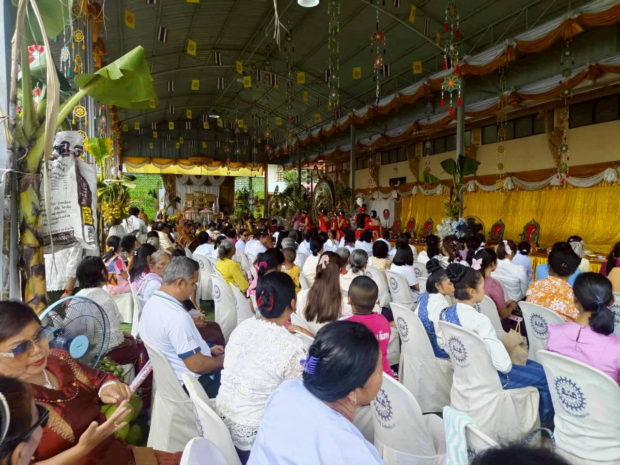 ภาพร่วมพิธีกรรมวัดศิริสว่าง
