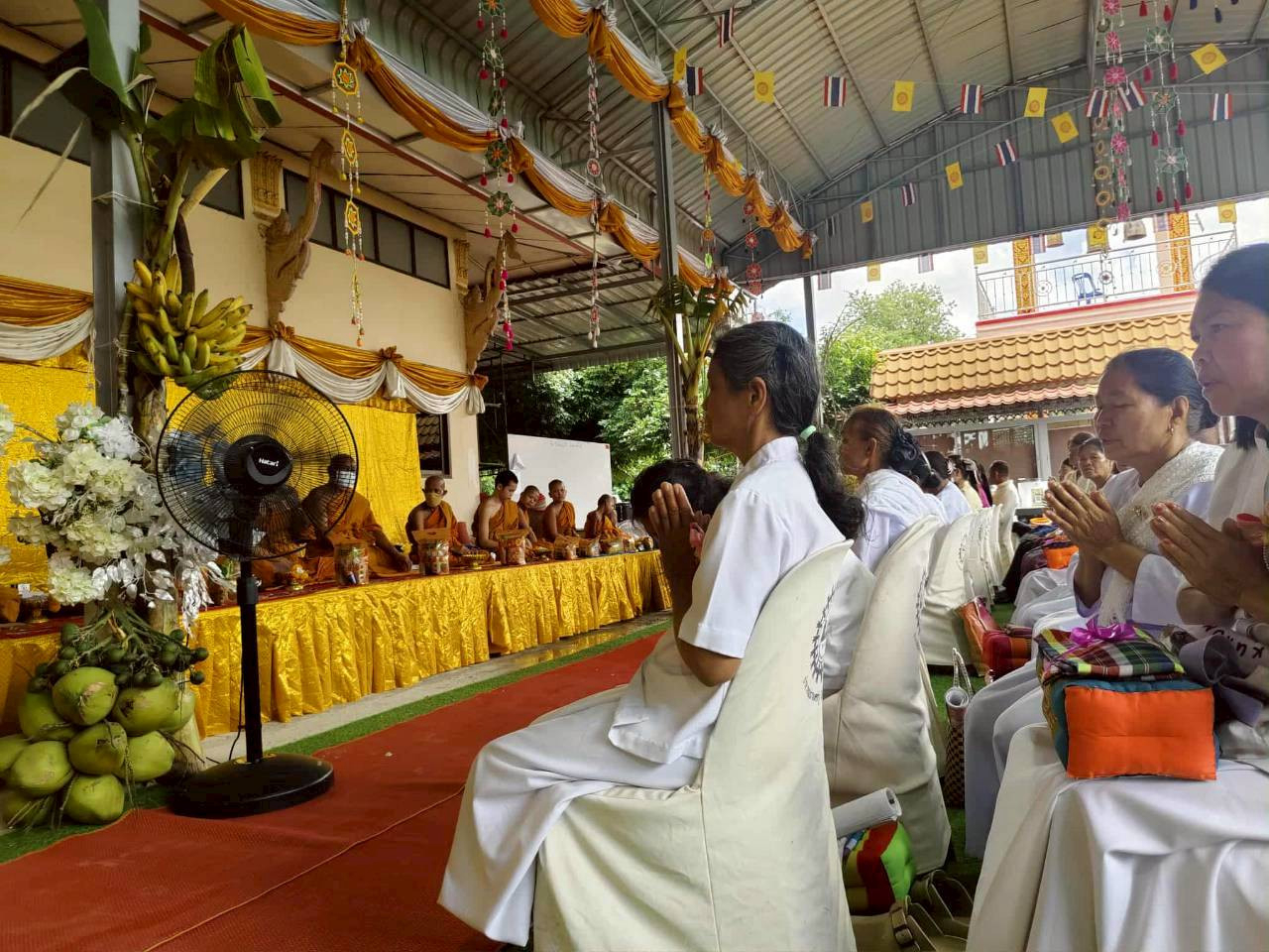 ภาพร่วมพิธีกรรมวัดศิริสว่าง