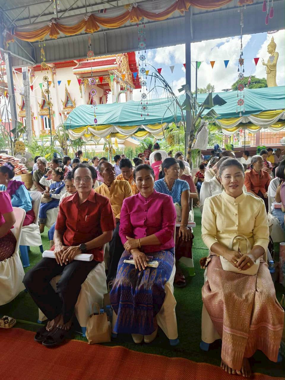 ภาพร่วมพิธีกรรมวัดศิริสว่าง