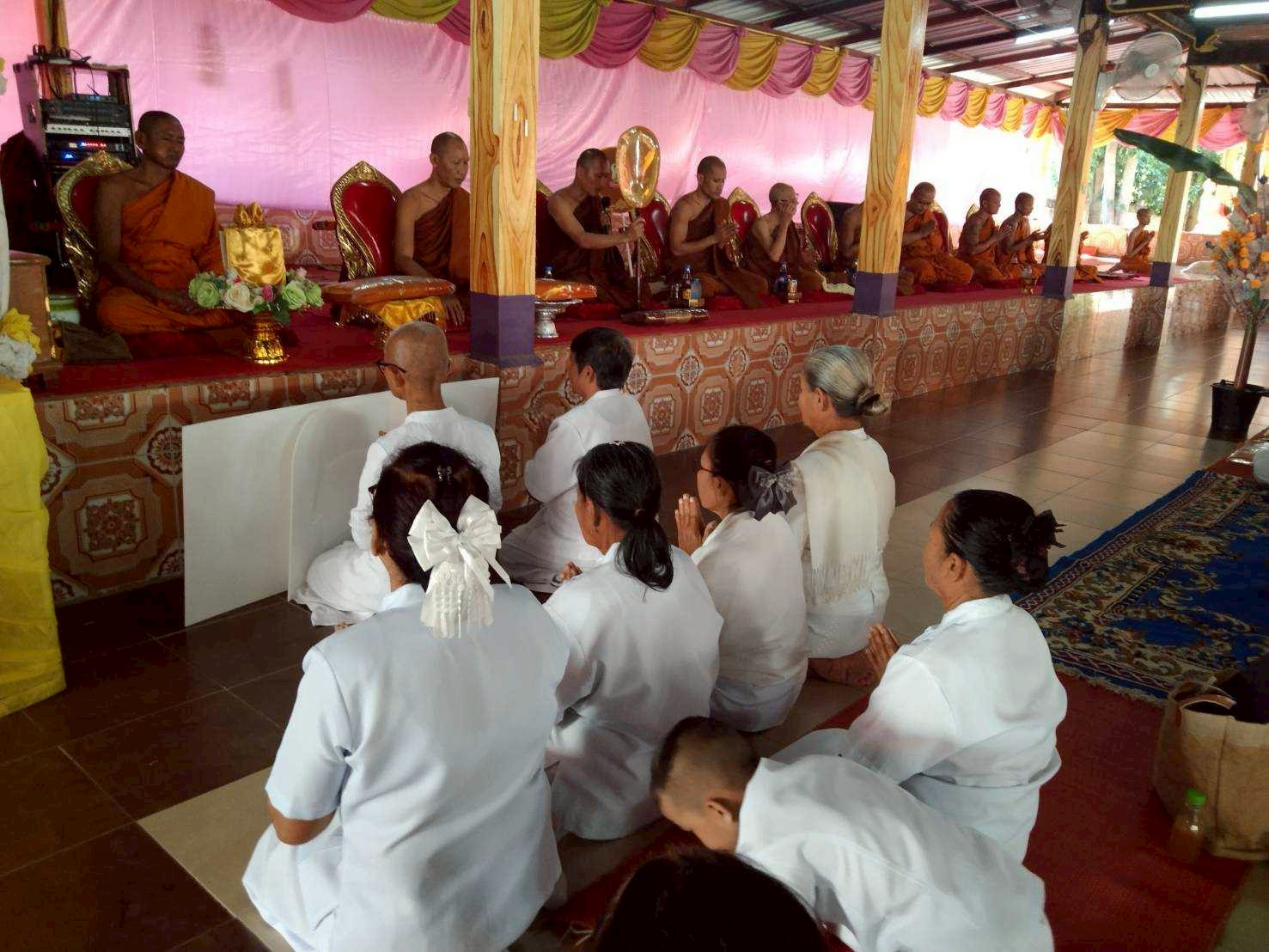 ภาพร่วมพิธีกรรมวัดมะฟัก