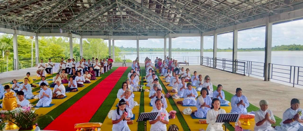 ภาพร่วมพิธีกรรมสำนักสงฆ์แก้วภาวนา