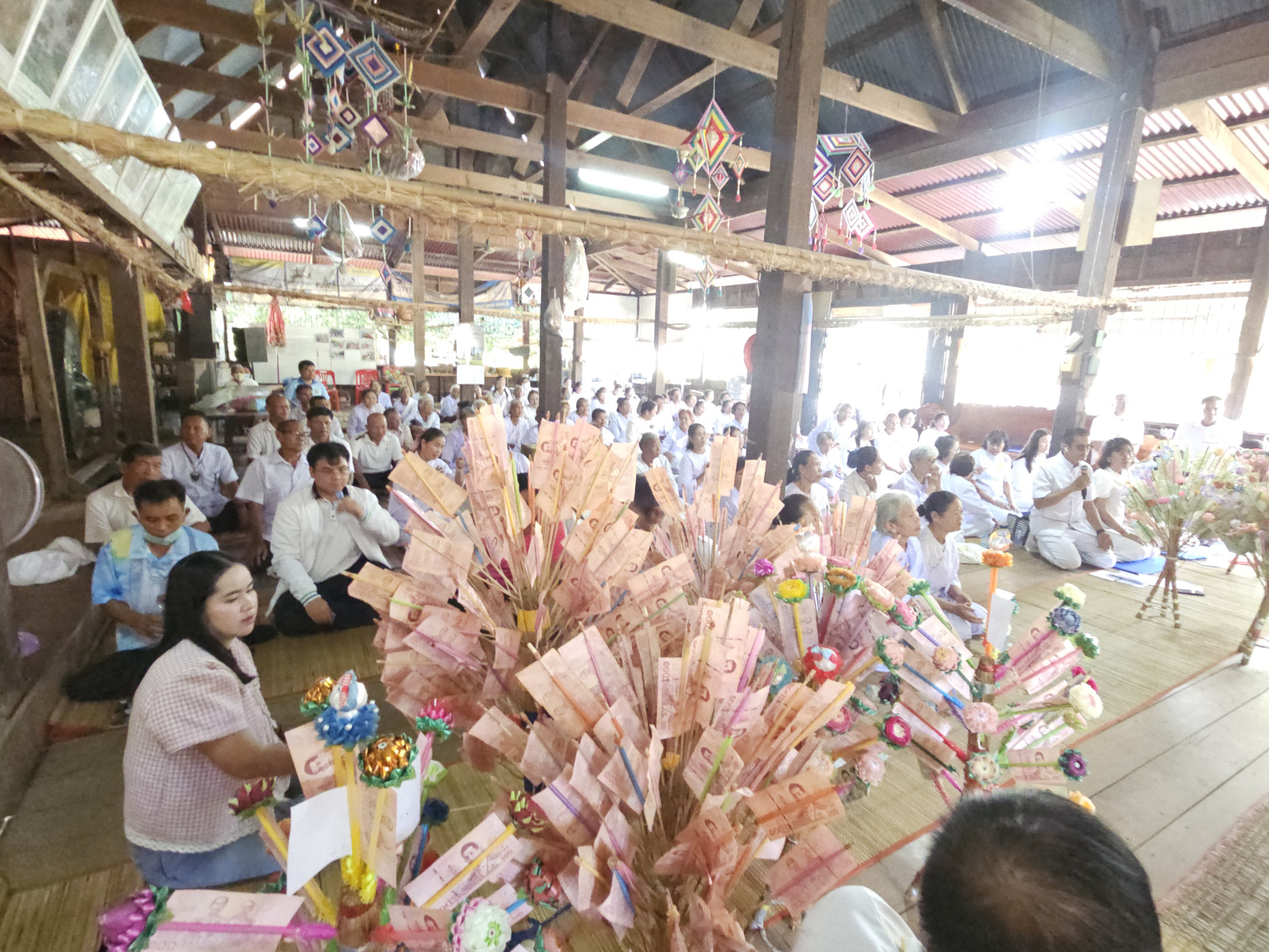 ภาพร่วมพิธีกรรมวัดถาวรสามัคคี