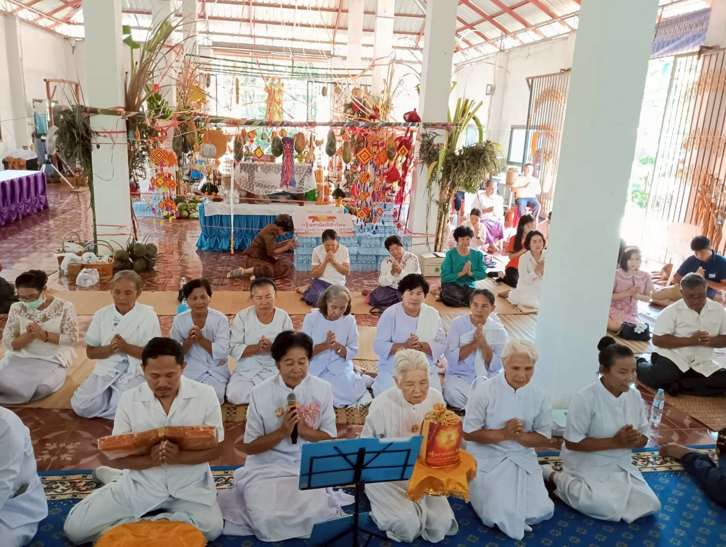 ภาพกล่าวคำถวายกฐินวัดคีรีวรรณบรรพต