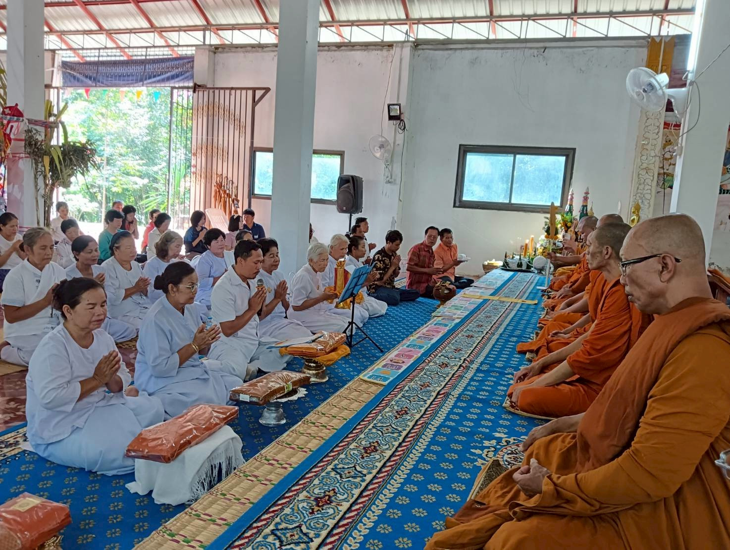 ภาพร่วมพิธีกรรมวัดคีรีวรรณบรรพต