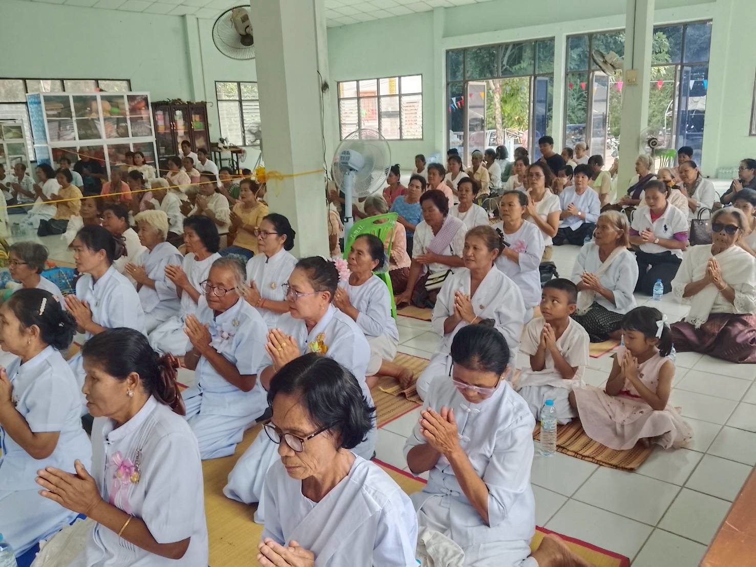 ภาพร่วมพิธีกรรมวัดป่าภูเซิมสามัคคีธรรม