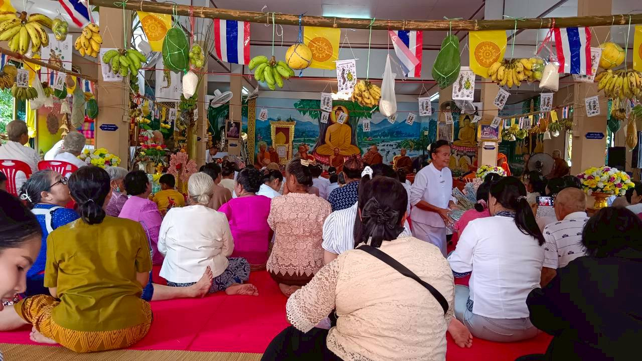 ภาพร่วมพิธีกรรมวัดโพธิ์ชัยศิริมงคล