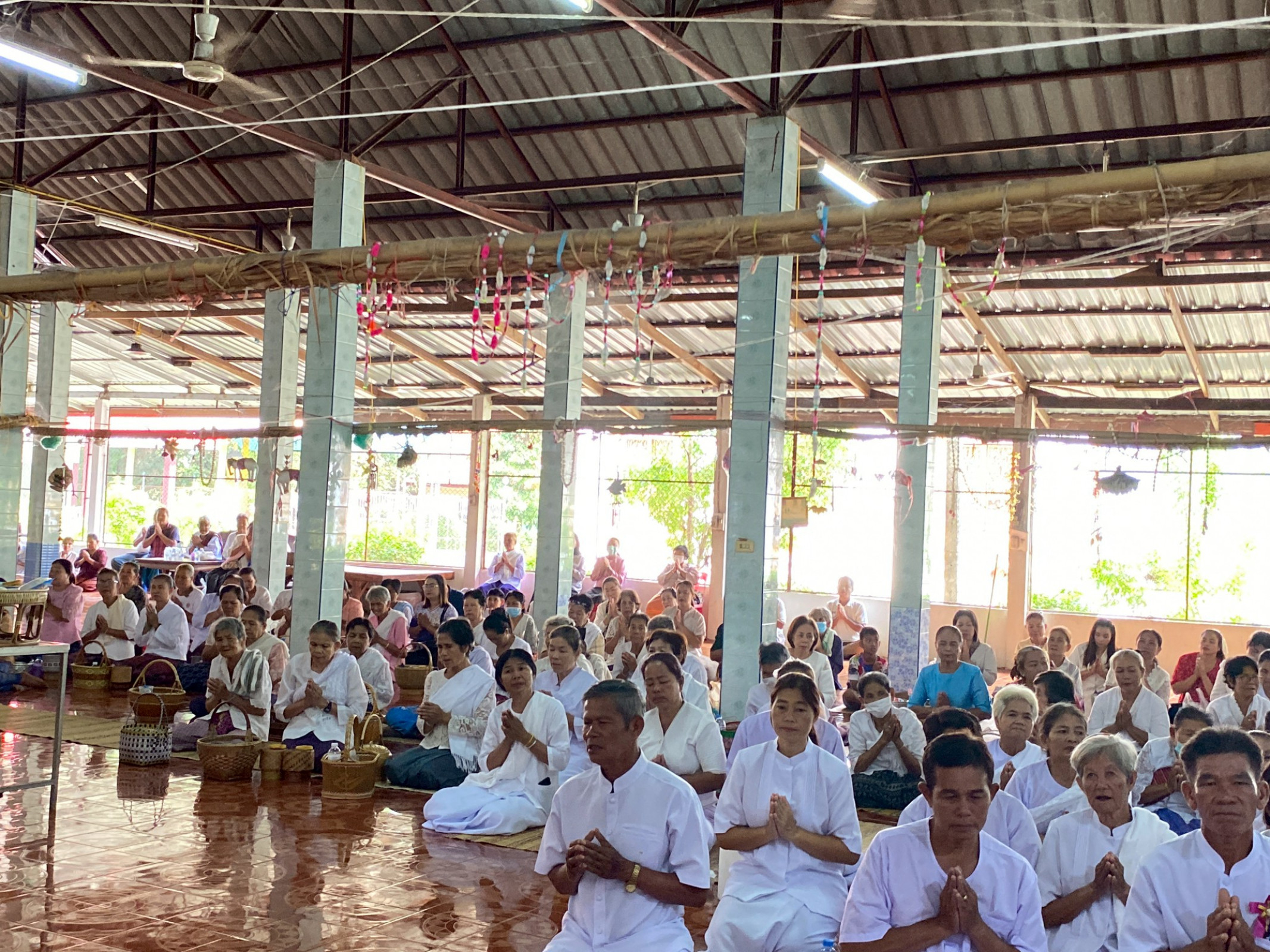 ภาพร่วมพิธีกรรมวัดโชติยาราม