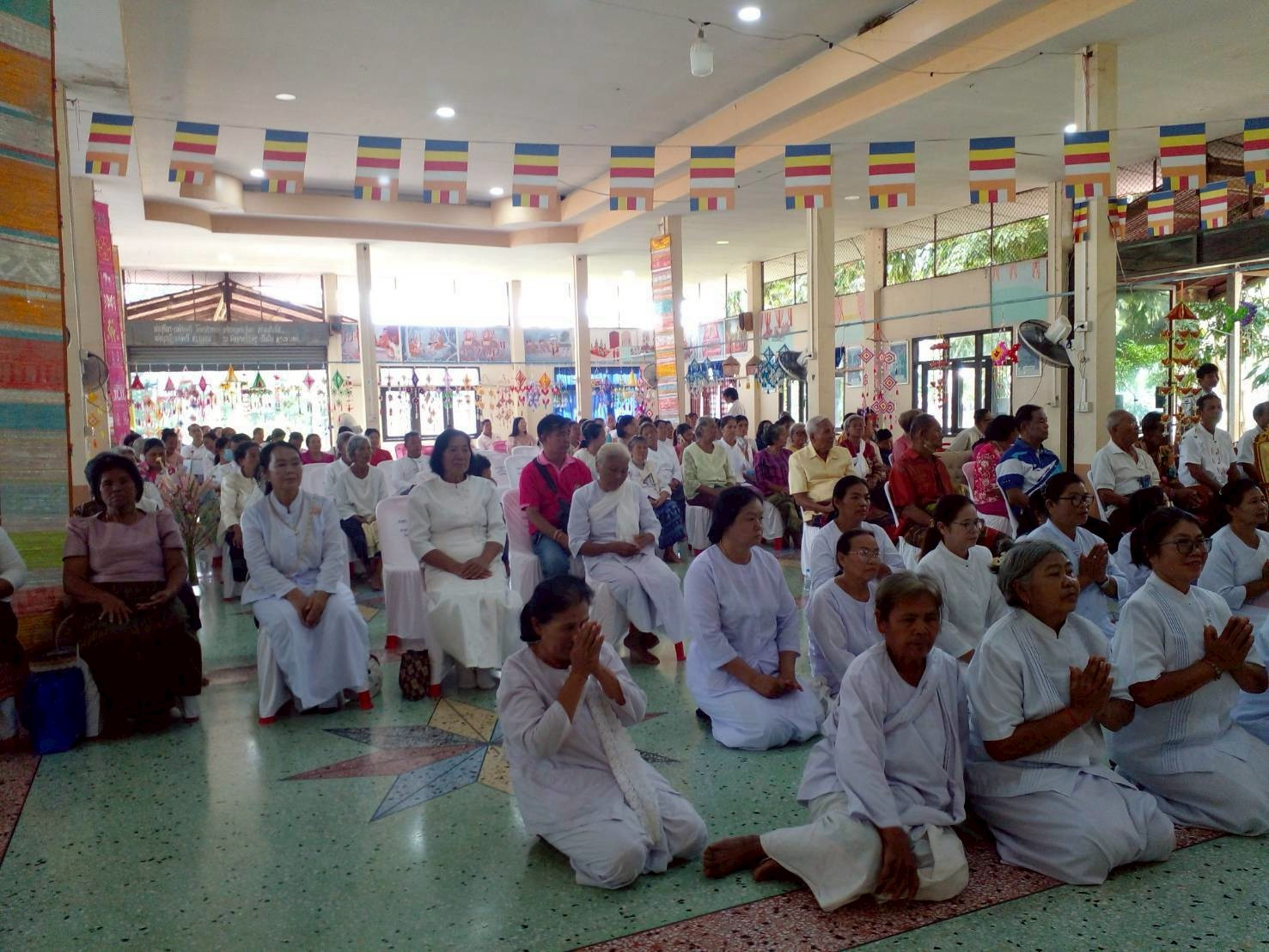 ภาพร่วมพิธีกรรมวัดกุศลกิจพิทักษ์