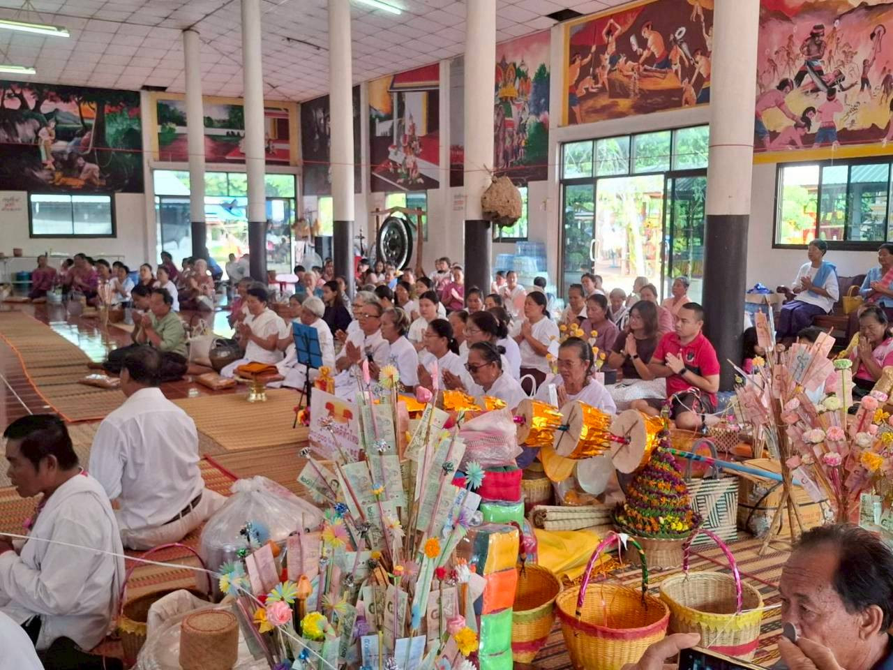 ภาพร่วมพิธีกรรมวัดสุทธิวิเวกวิทยาราม