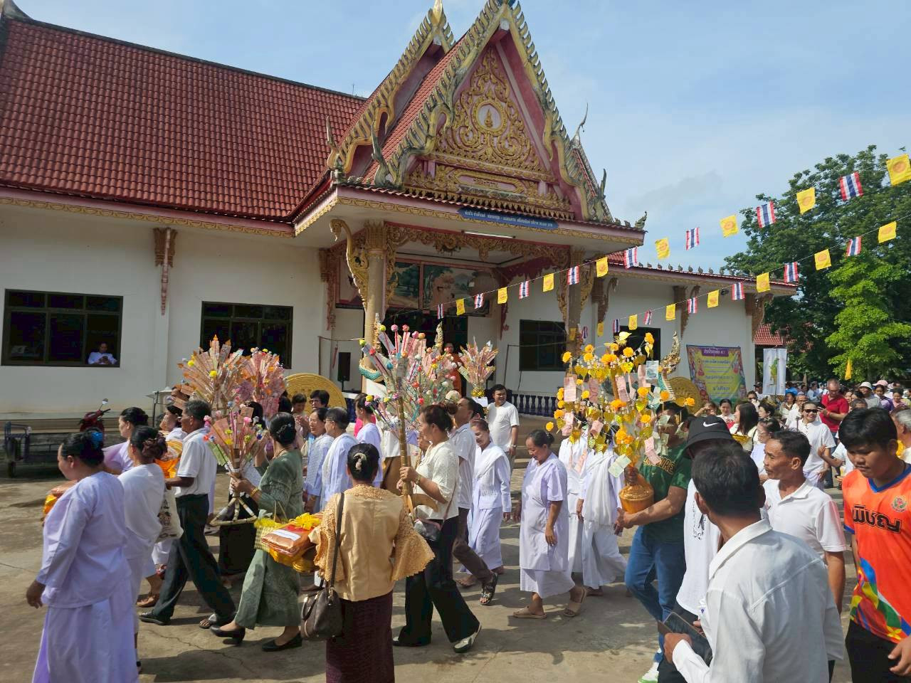 ภาพร่วมพิธีกรรมวัดศิริสว่าง