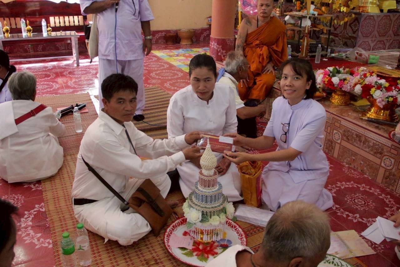 ภาพร่วมพิธีกรรมวัดป่าสามัคคีธรรม