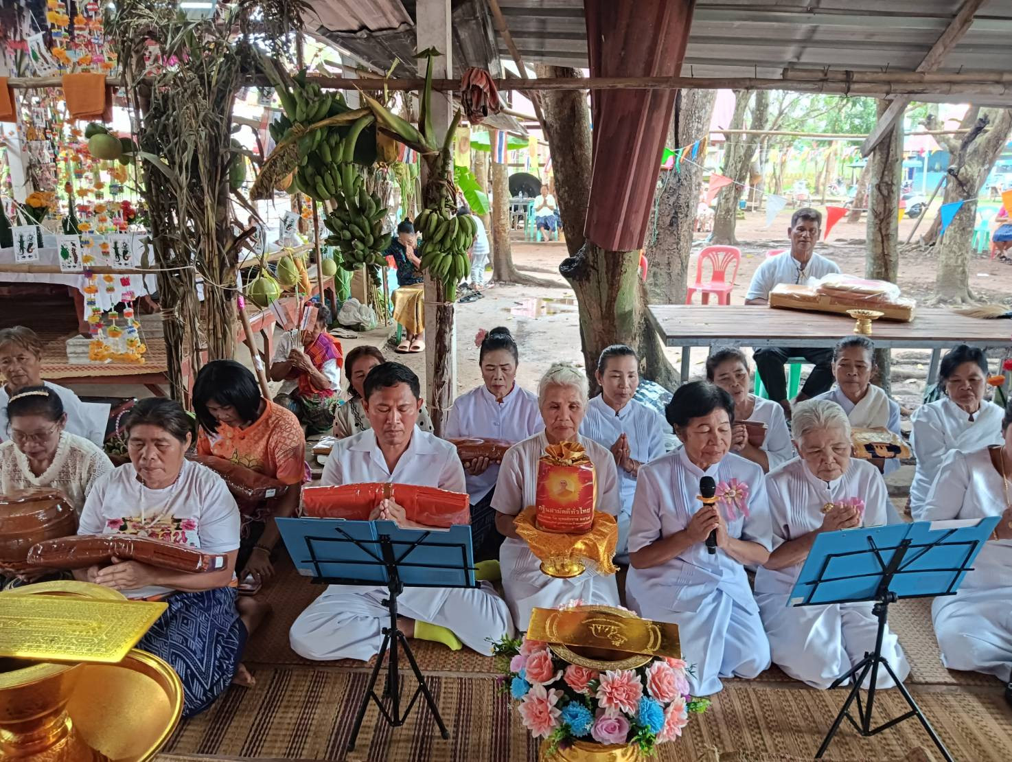 ภาพร่วมพิธีกรรมวัดศรีวิลัย
