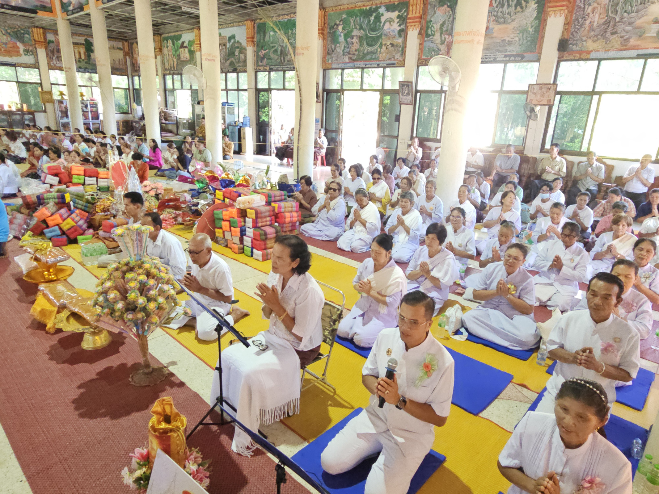 ภาพร่วมพิธีกรรมวัดศรีวิลัย