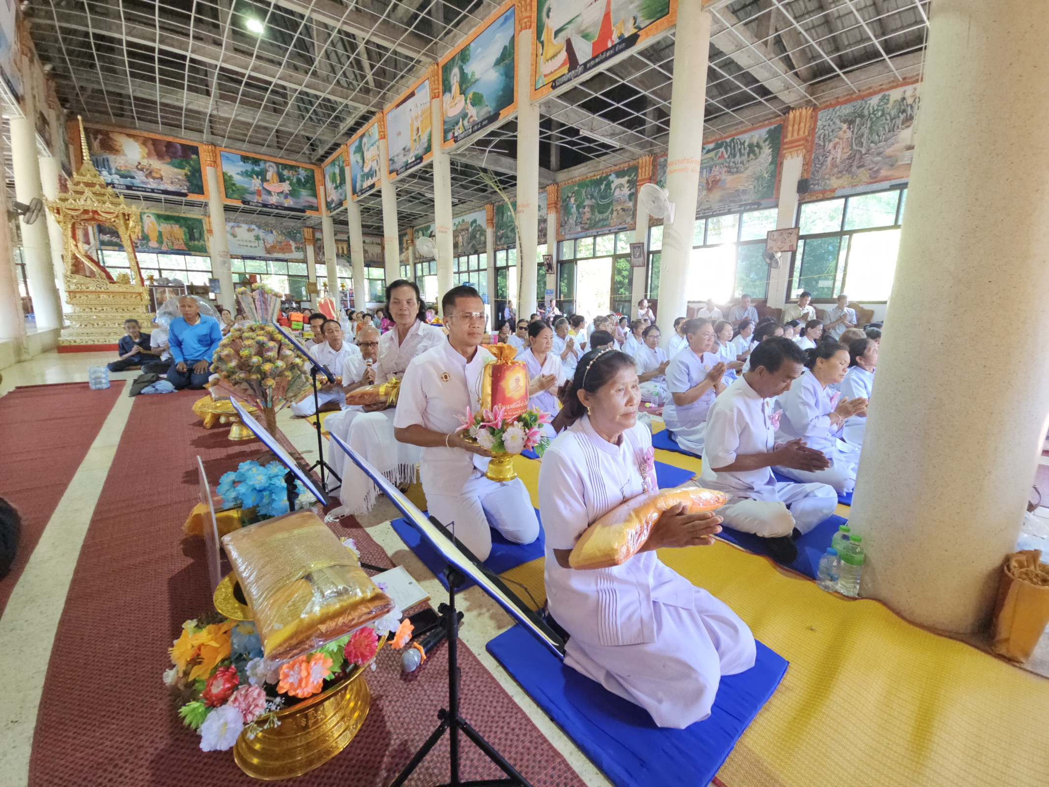 ภาพร่วมพิธีกรรมวัดศรีวิลัย