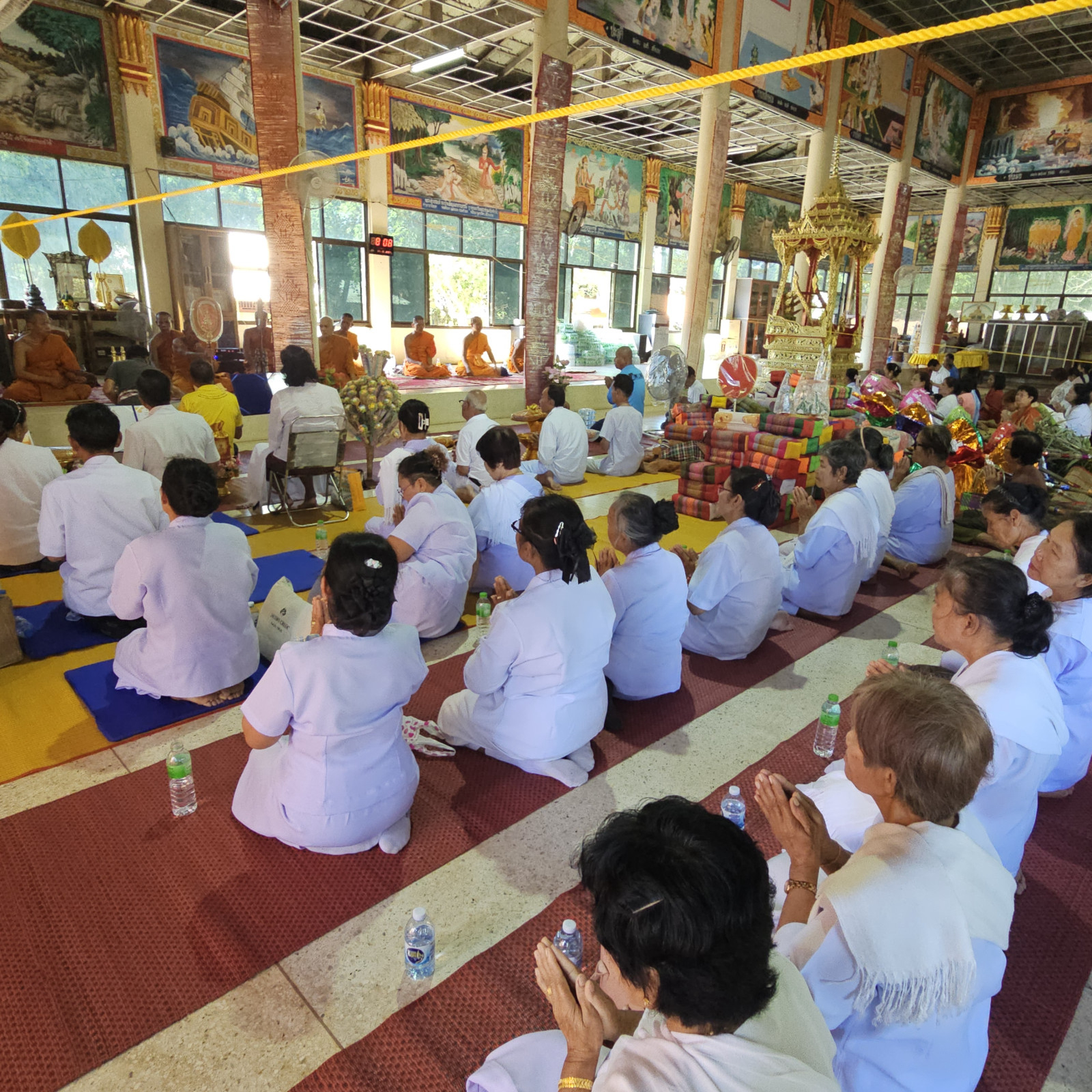 ภาพร่วมพิธีกรรมวัดศรีวิลัย