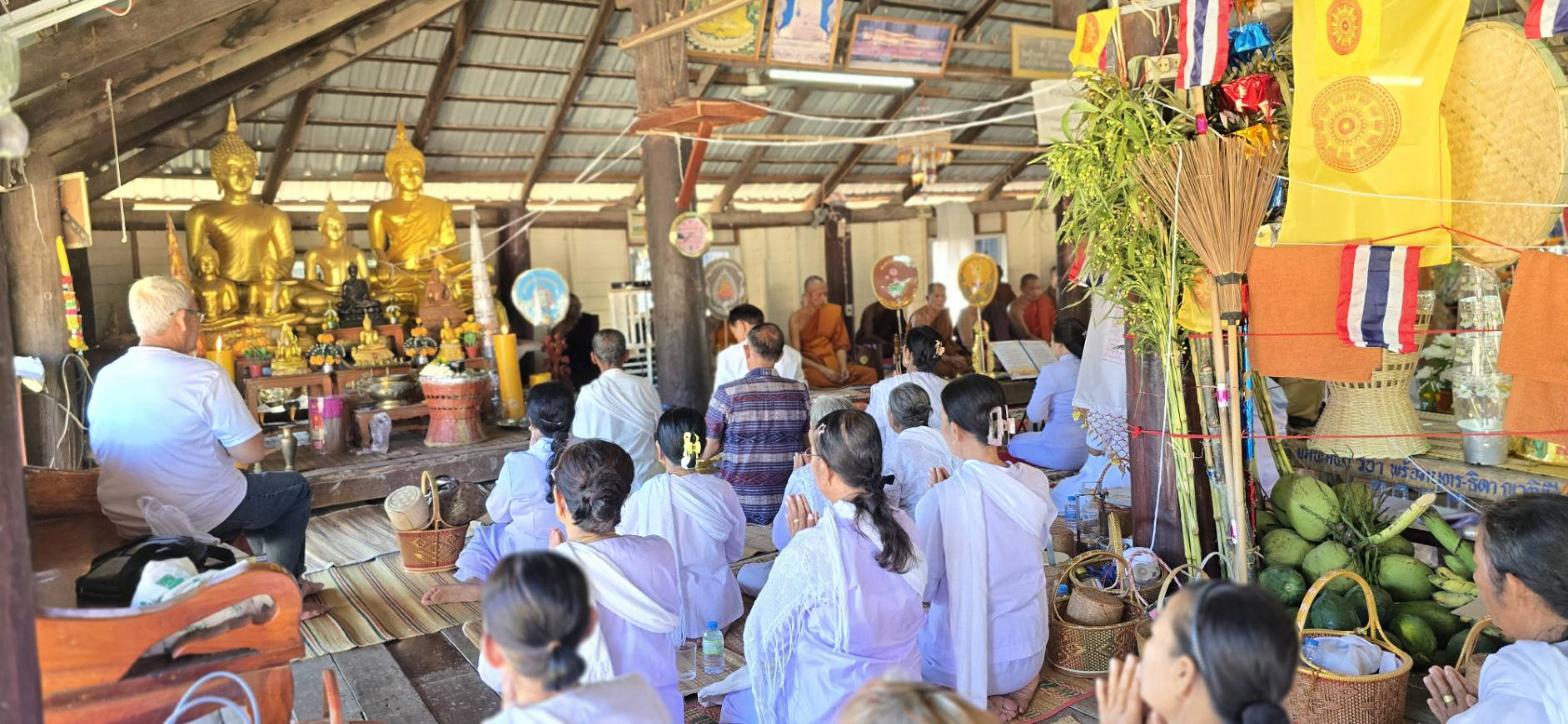 ภาพร่วมพิธีกรรมวัดศรีจูมพร