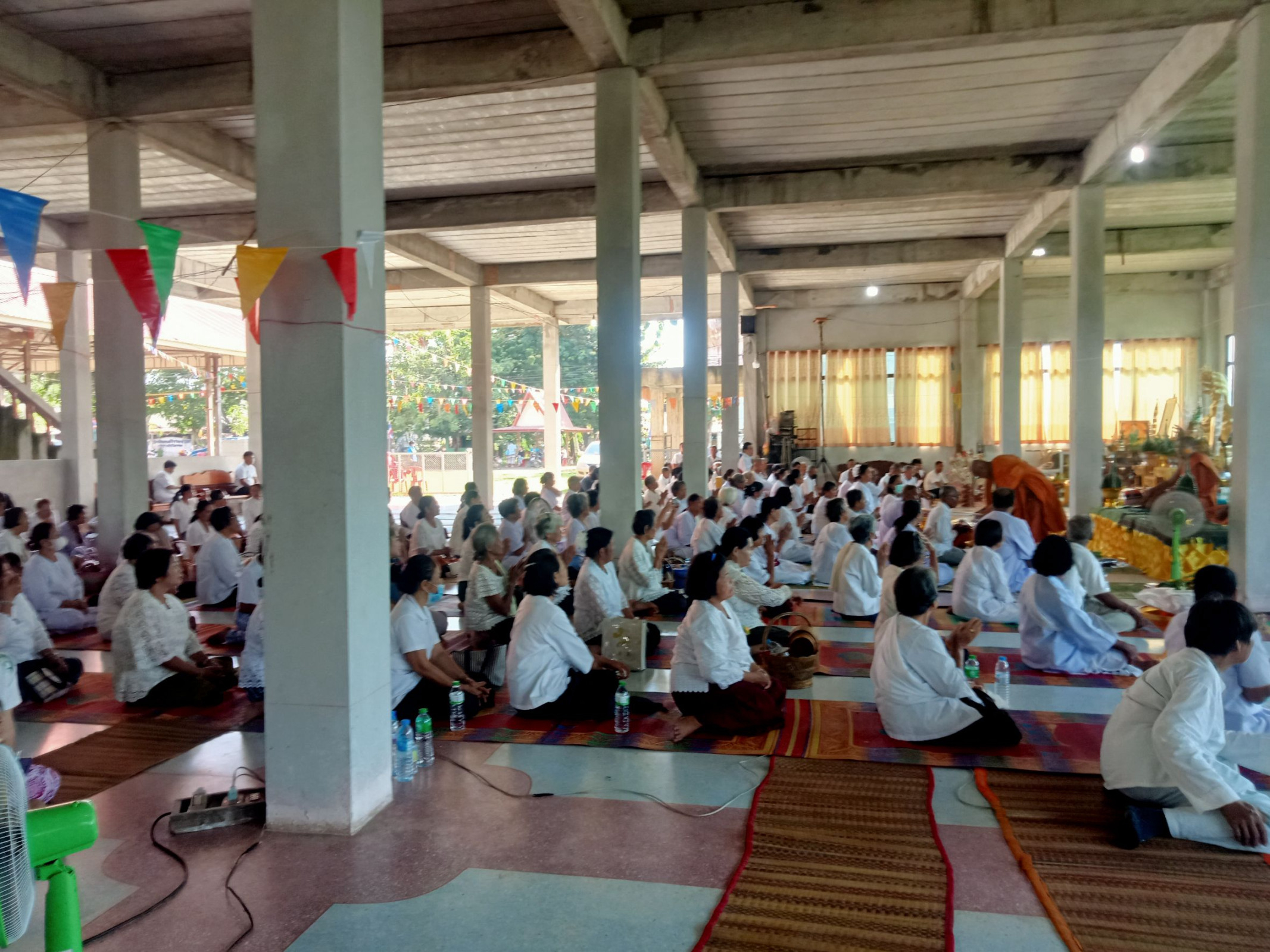 ภาพร่วมพิธีกรรมวัดสามัคคีธรรม