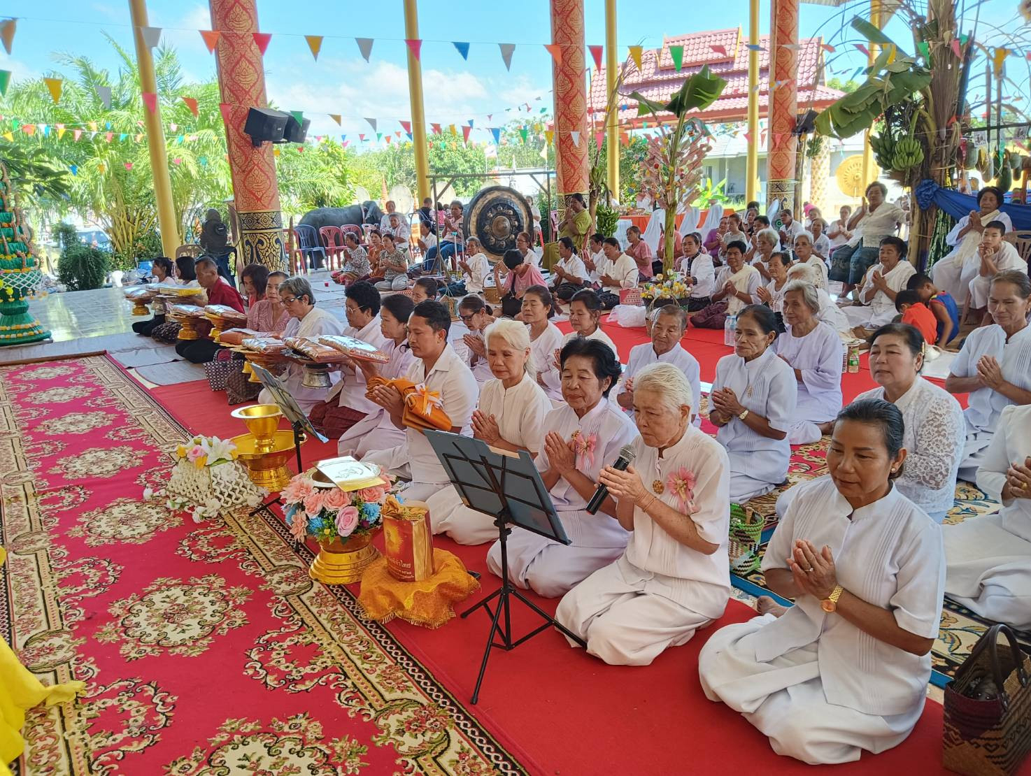 ภาพกล่าวคำถวายกฐินวัดศิริธรรมพัฒนา