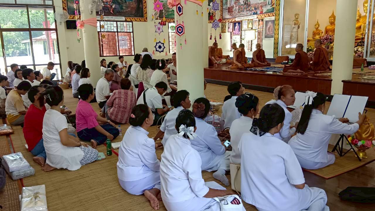 ภาพร่วมพิธีกรรมวัดทรงชัยวนาราม