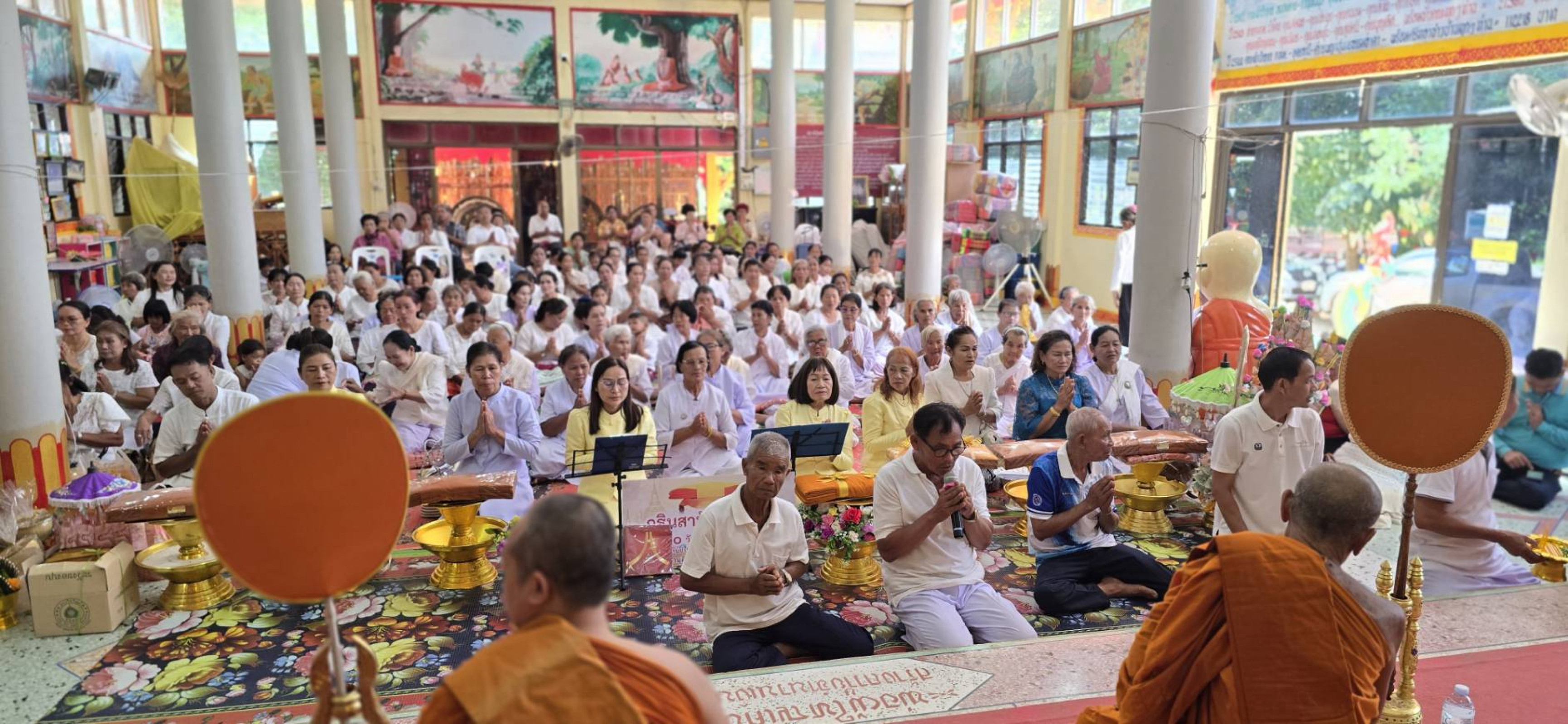 ภาพร่วมพิธีกรรมวัดสว่างศรีวิลัย