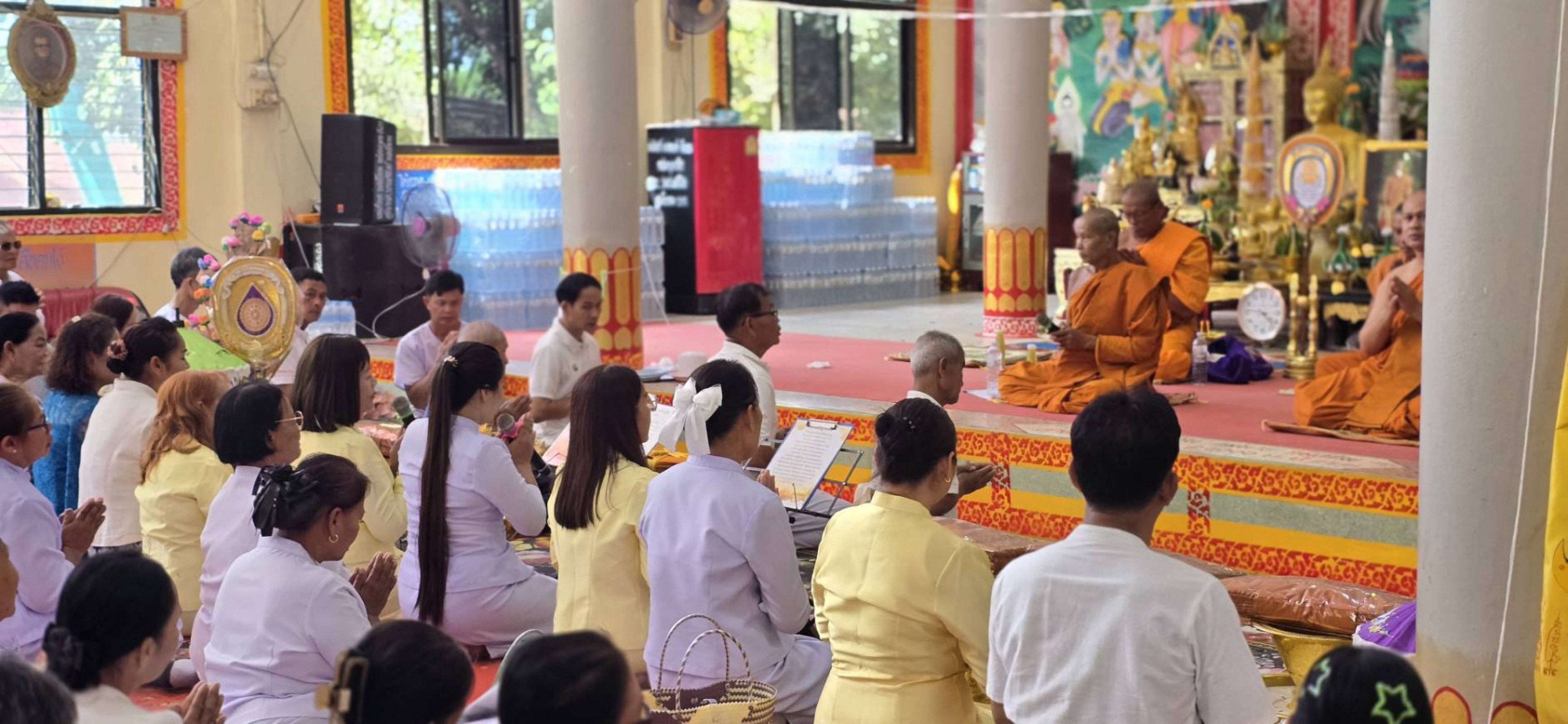 ภาพร่วมพิธีกรรมวัดสว่างศรีวิลัย