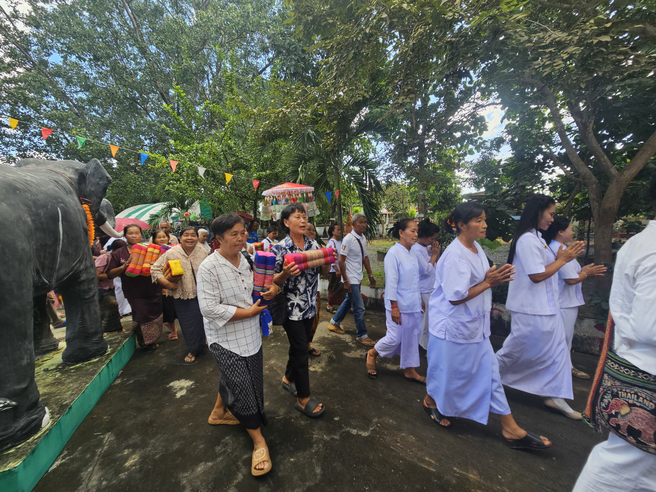 ภาพร่วมพิธีกรรมวัดบูรณะสีมาราม