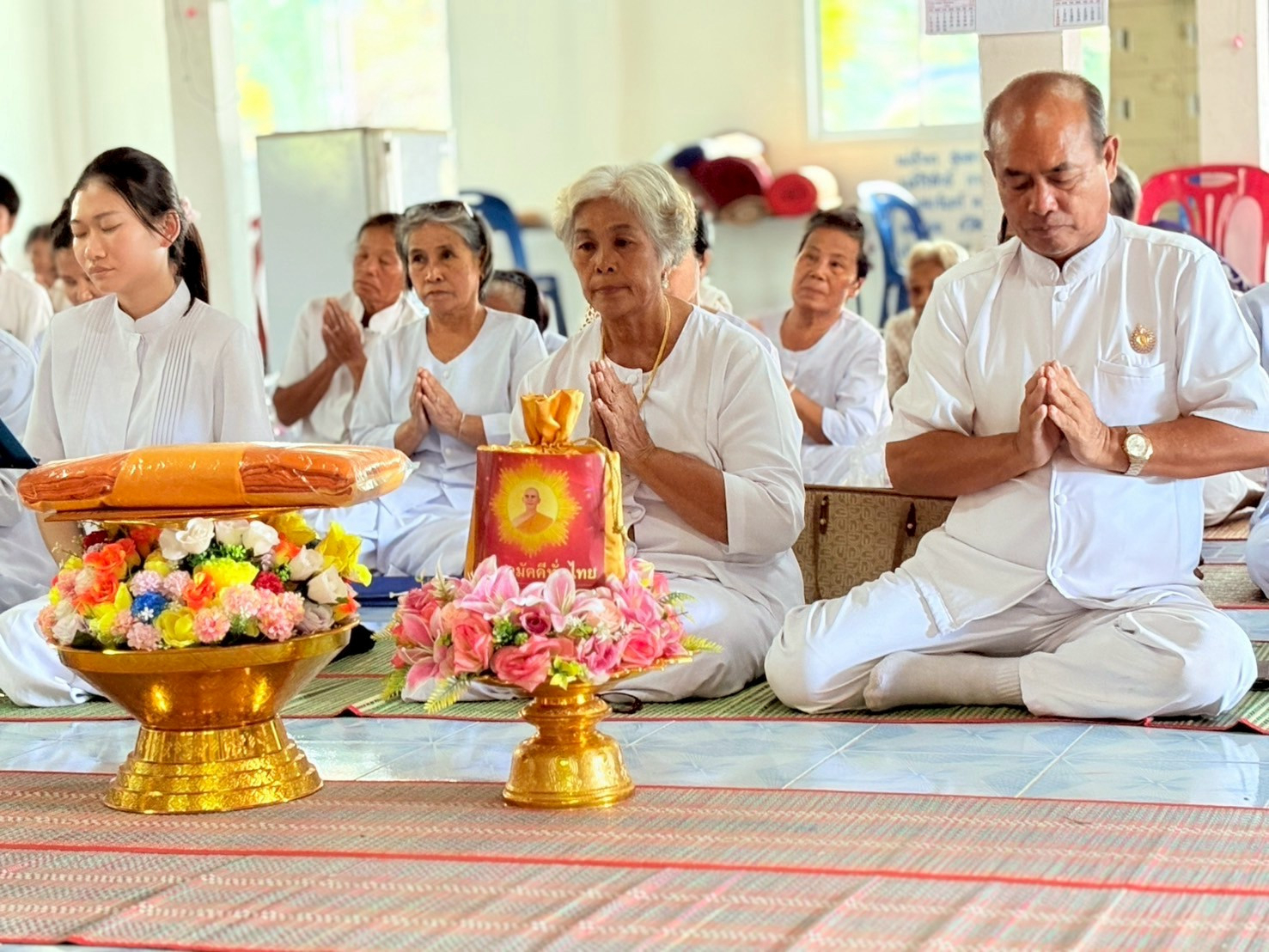 ภาพร่วมพิธีกรรมวัดบูรณะสีมาราม