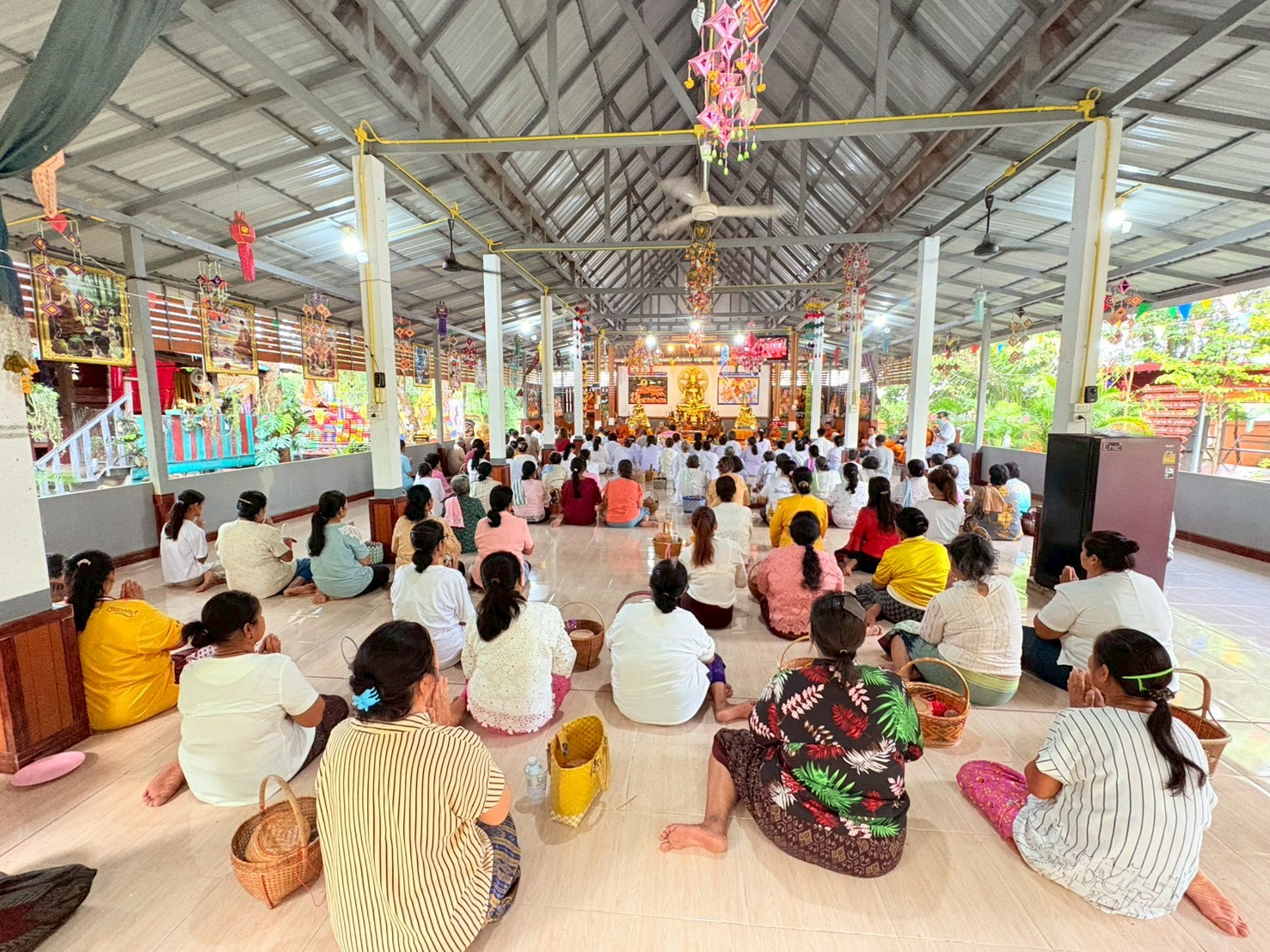 ภาพร่วมพิธีกรรมวัดศรีวิสุทธิวราราม