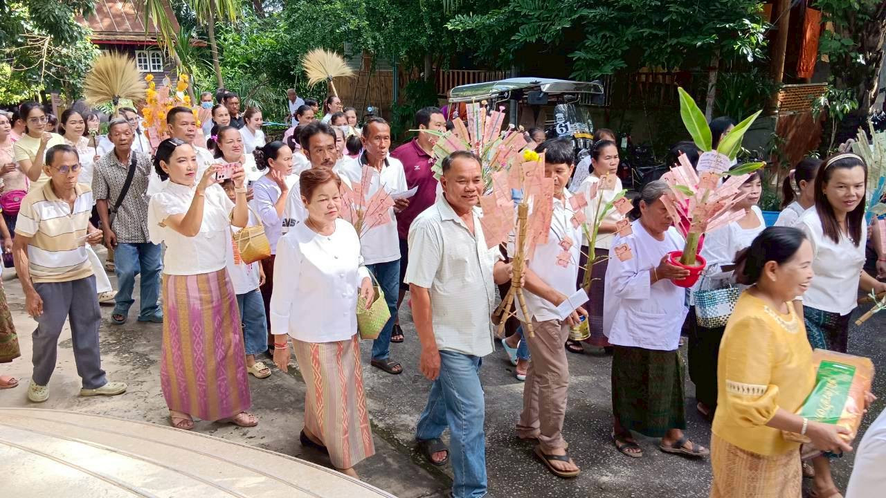 ภาพร่วมพิธีกรรมวัดชัยมงคล