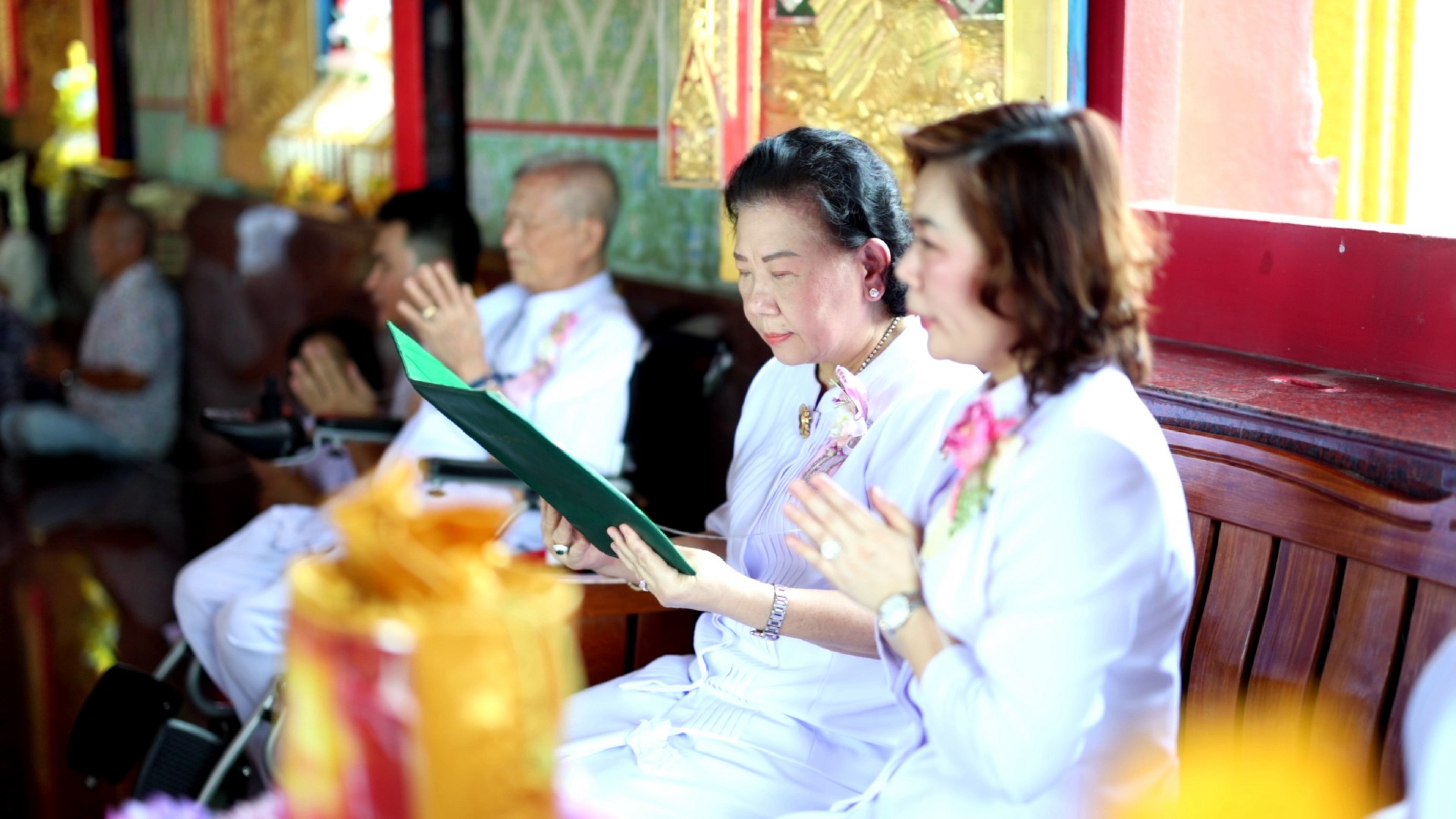 ภาพร่วมพิธีกรรมวัดสะพาน