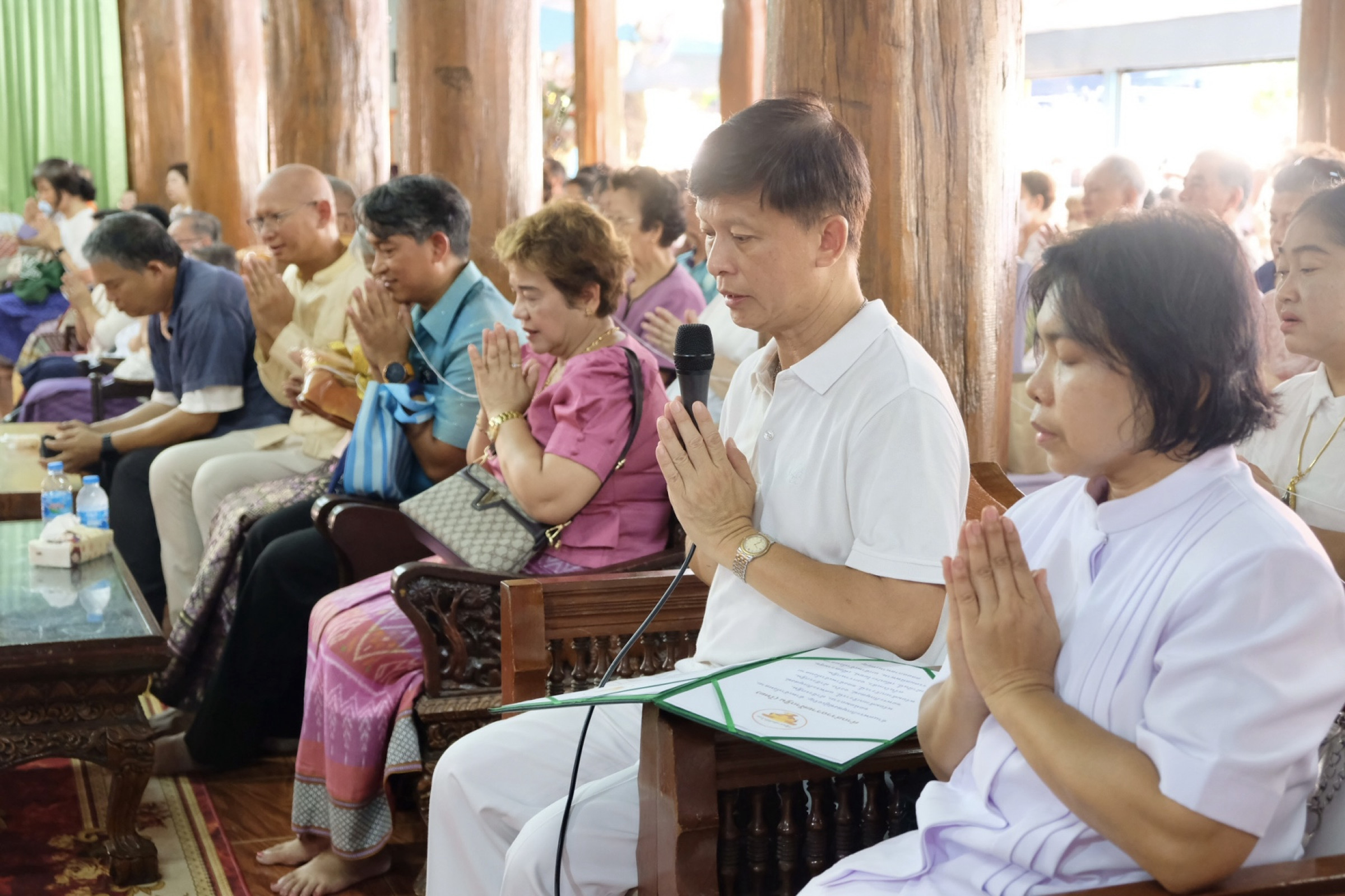 ภาพกล่าวคำถวายกฐินวัดตลิ่งชัน