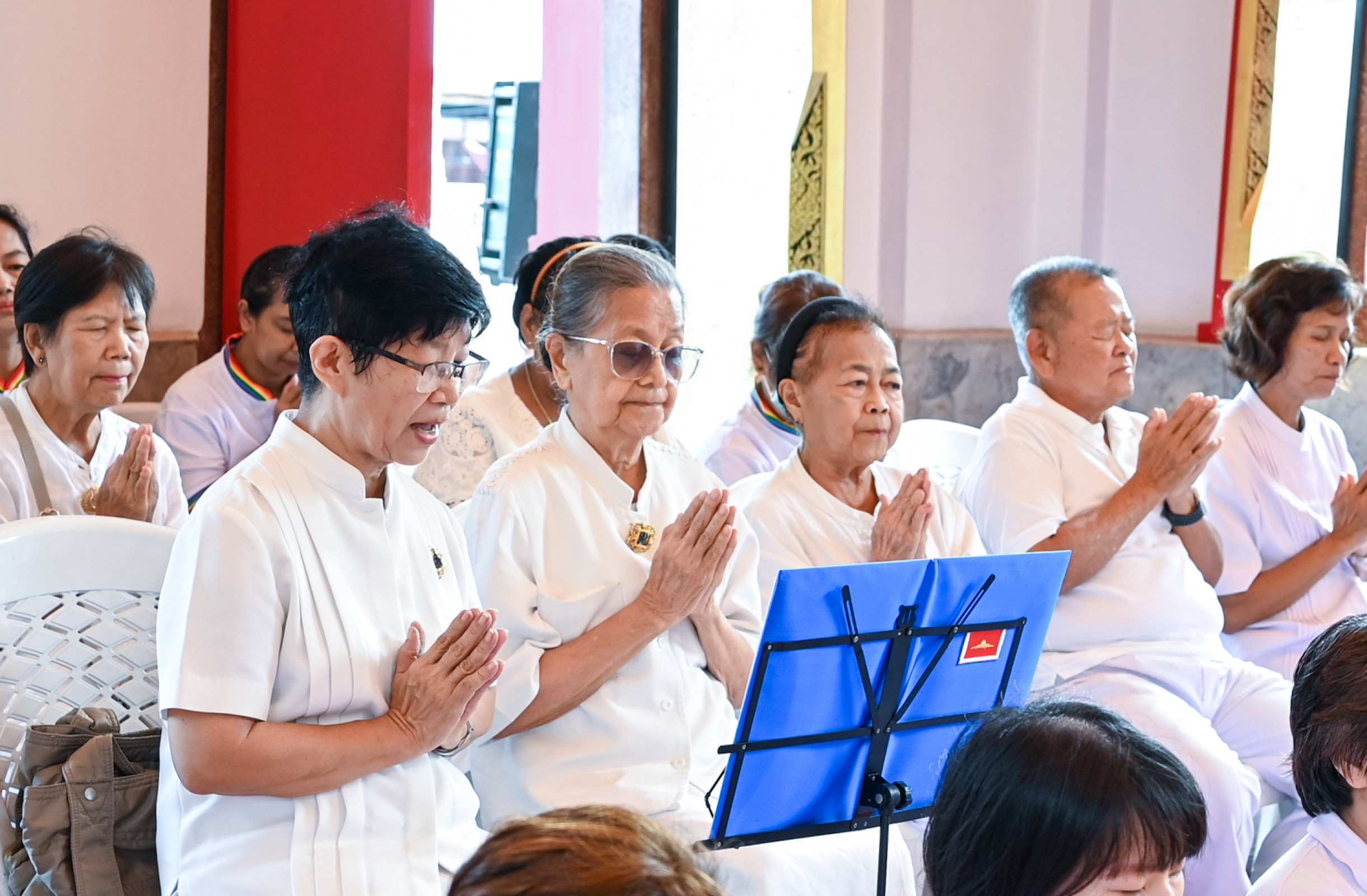 ภาพกล่าวคำถวายกฐินวัดไผ่ตัน