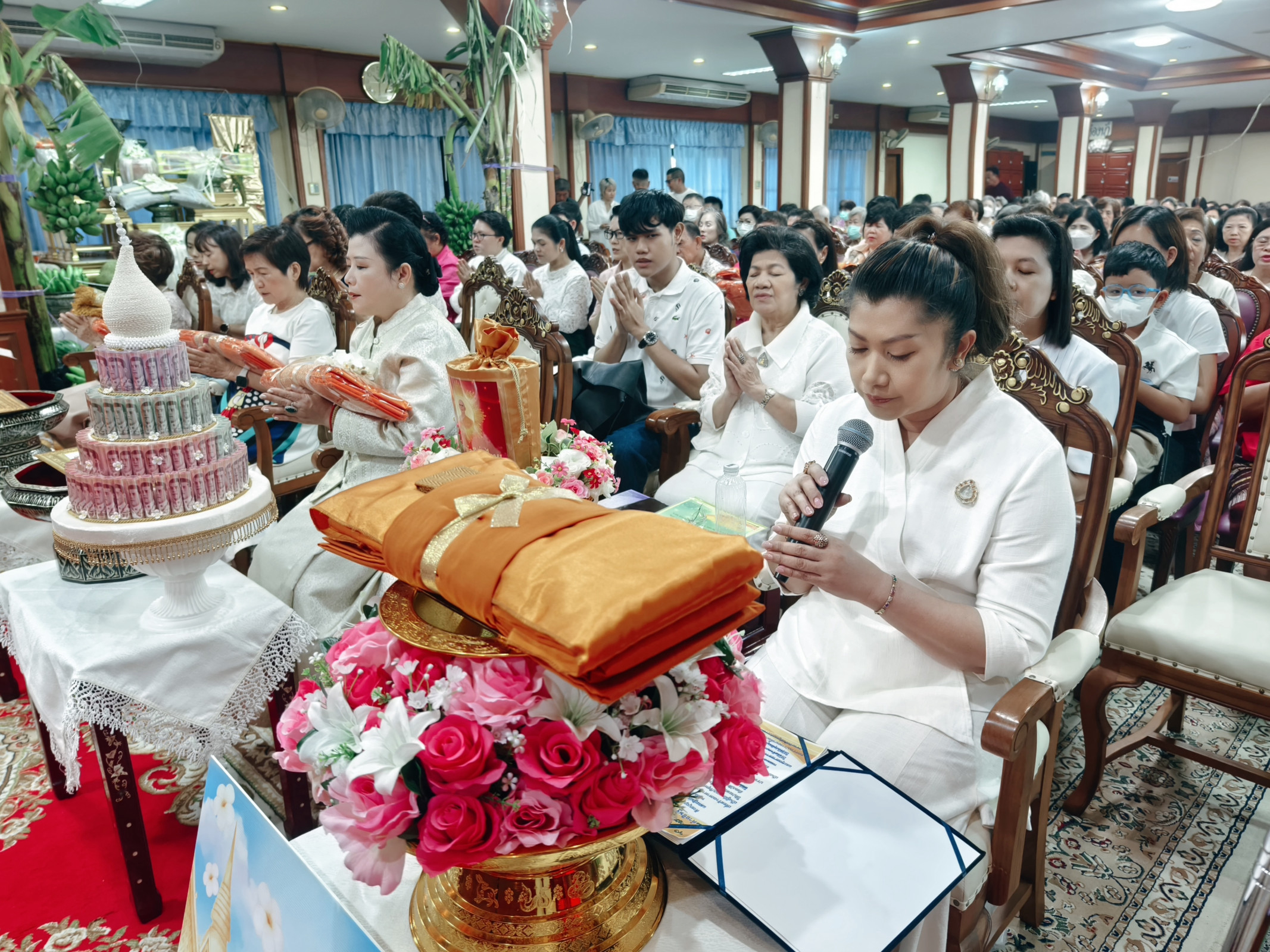 ภาพกล่าวคำถวายกฐินวัดสุวรรณ