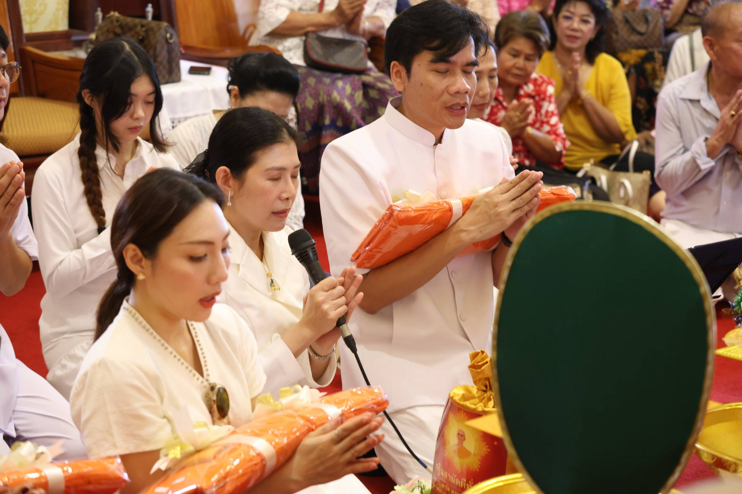 ภาพกล่าวคำถวายกฐินวัดบางขุนนนท์