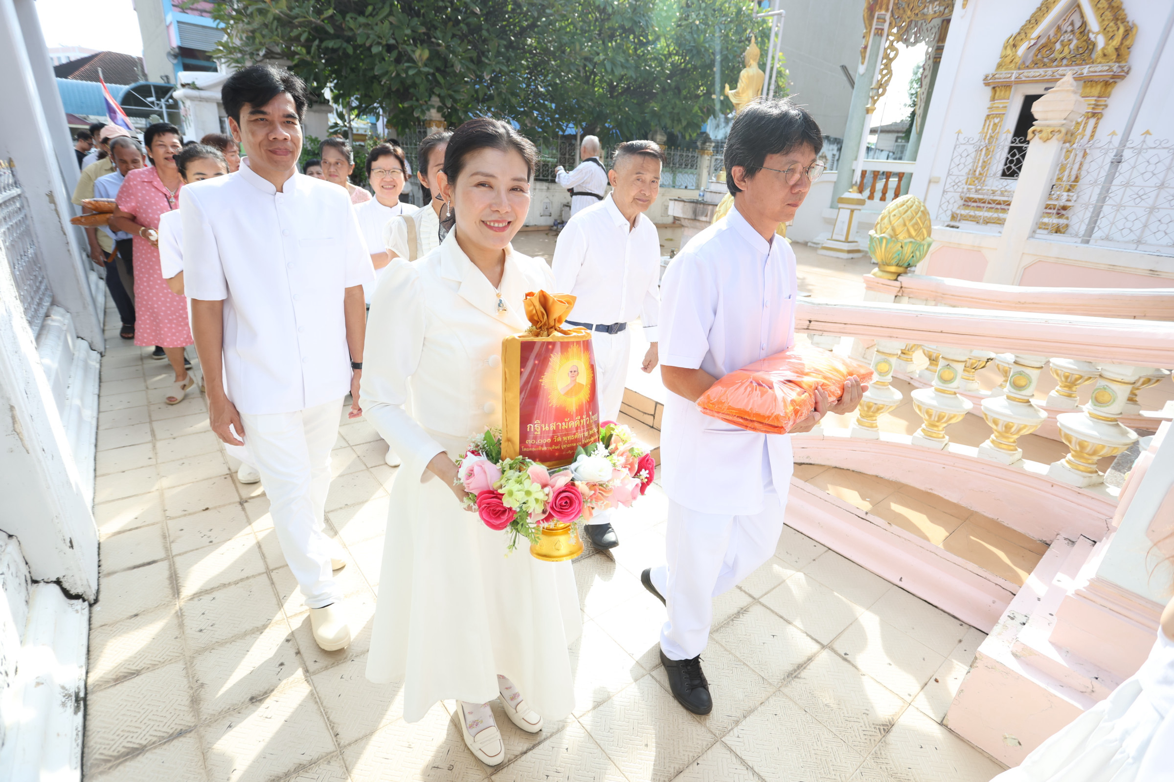 ภาพร่วมพิธีกรรมวัดบางขุนนนท์