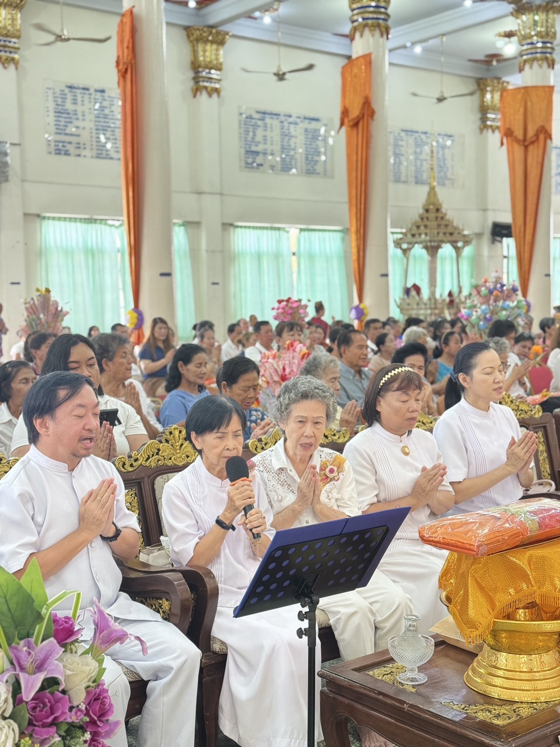 ภาพกล่าวคำถวายกฐินวัดบางบอน