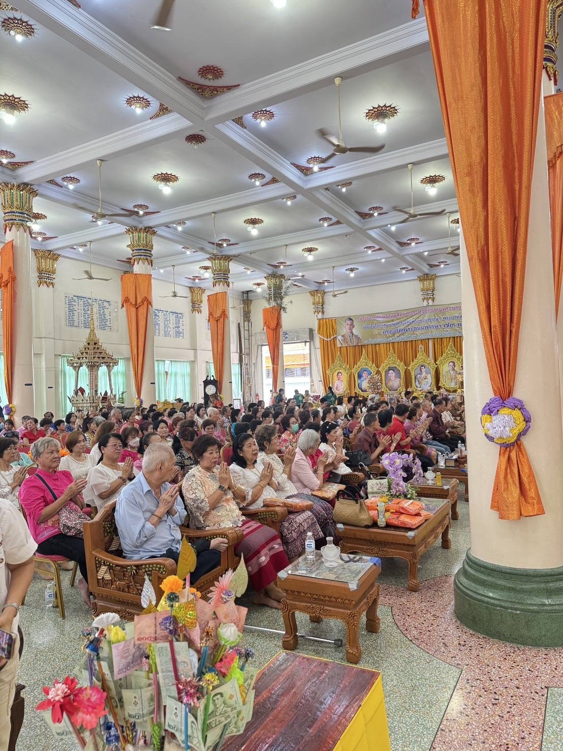 ภาพร่วมพิธีกรรมวัดบางบอน