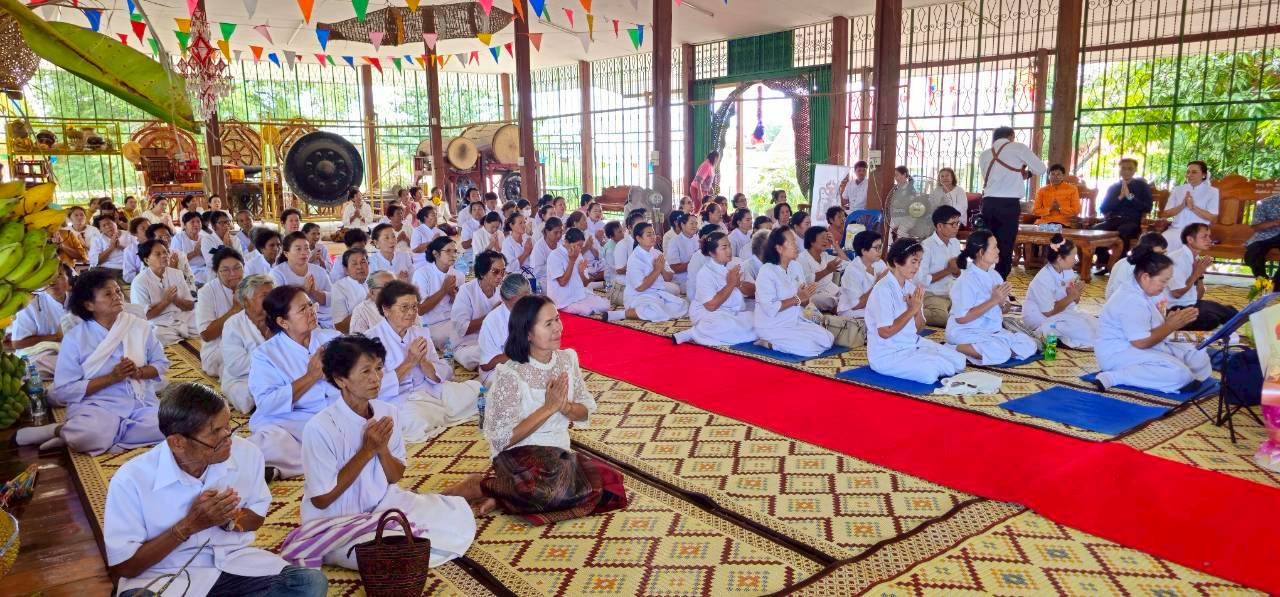 ภาพร่วมพิธีกรรมวัดอุดมวิทยา